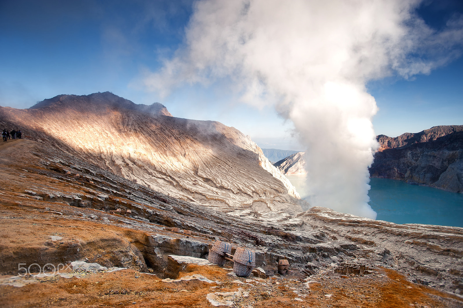 Nikon AF-S Nikkor 17-35mm F2.8D ED-IF sample photo. Ijen crater photography