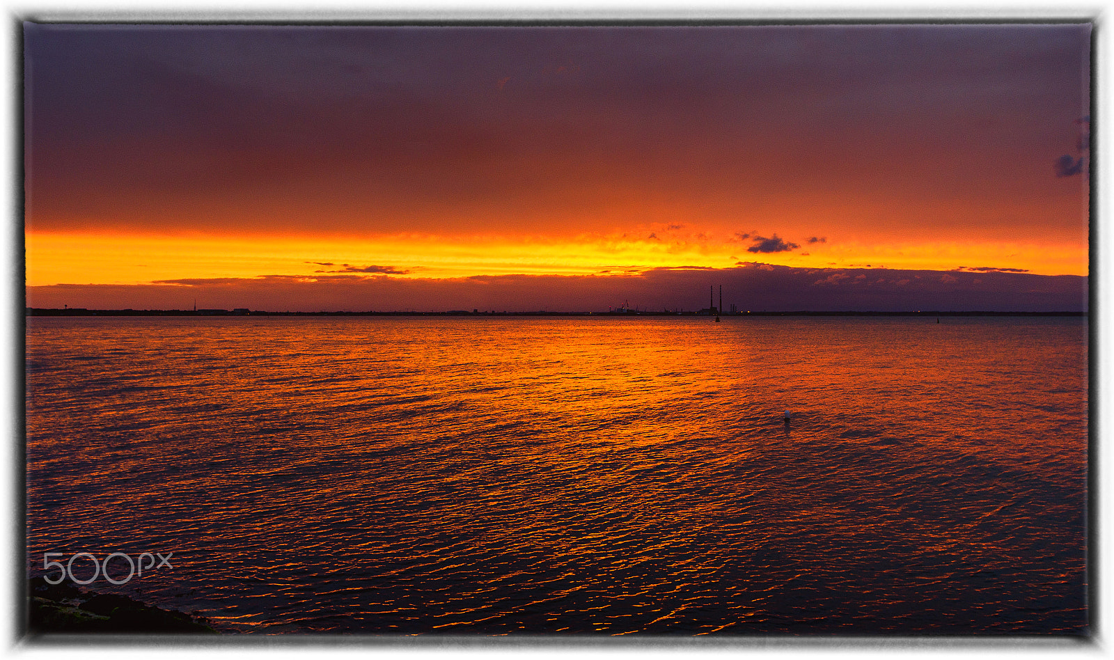 Pentax K-5 sample photo. Dún laoghaire sunset photography