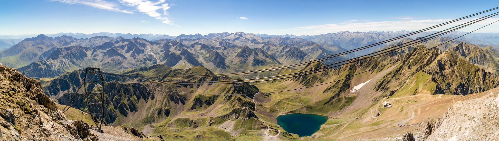 Sigma 17-70mm F2.8-4 DC Macro OS HSM | C sample photo. Panoramic view of pic du midi photography