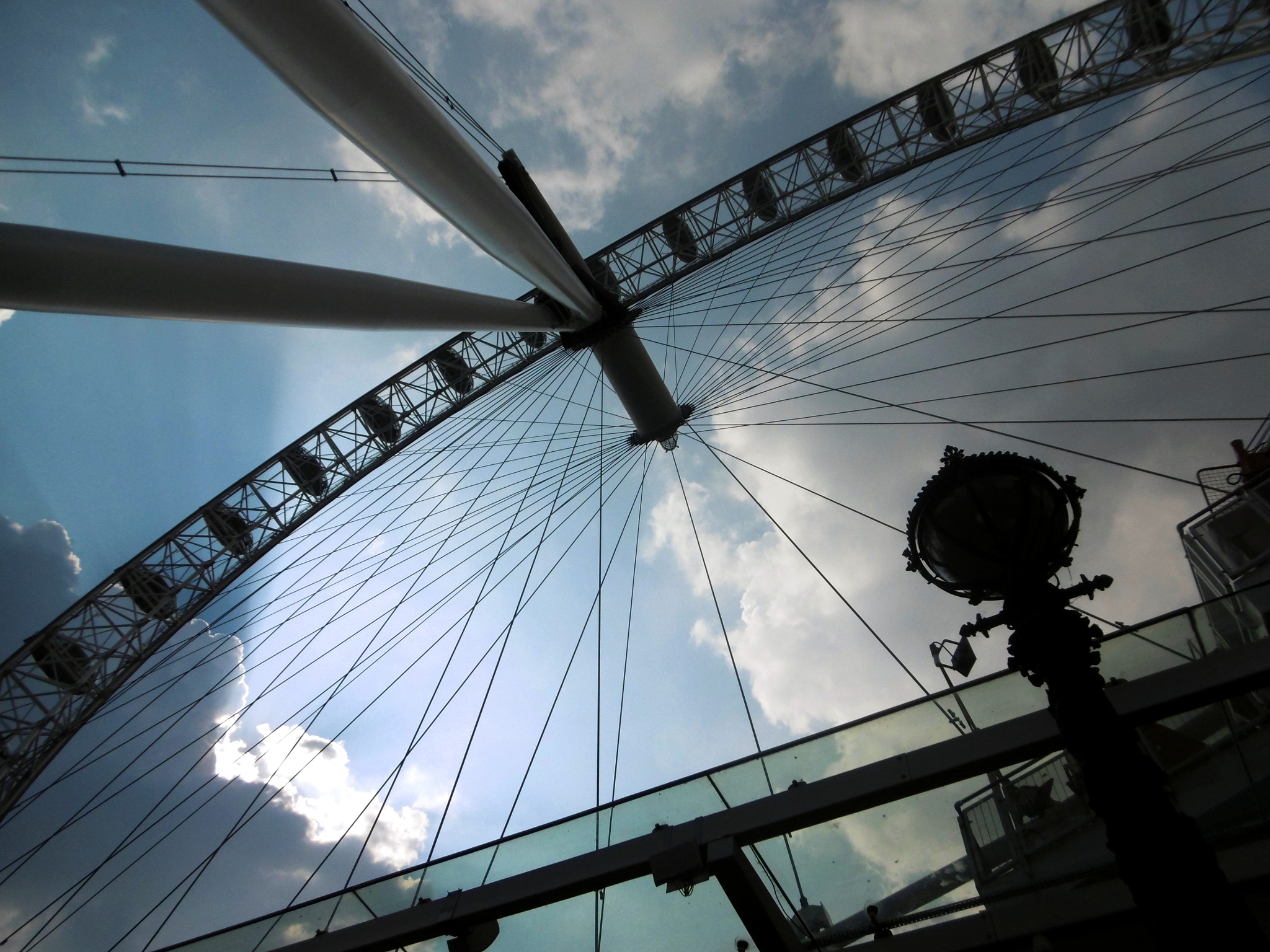 Panasonic DMC-SZ10 sample photo. The london eye photography