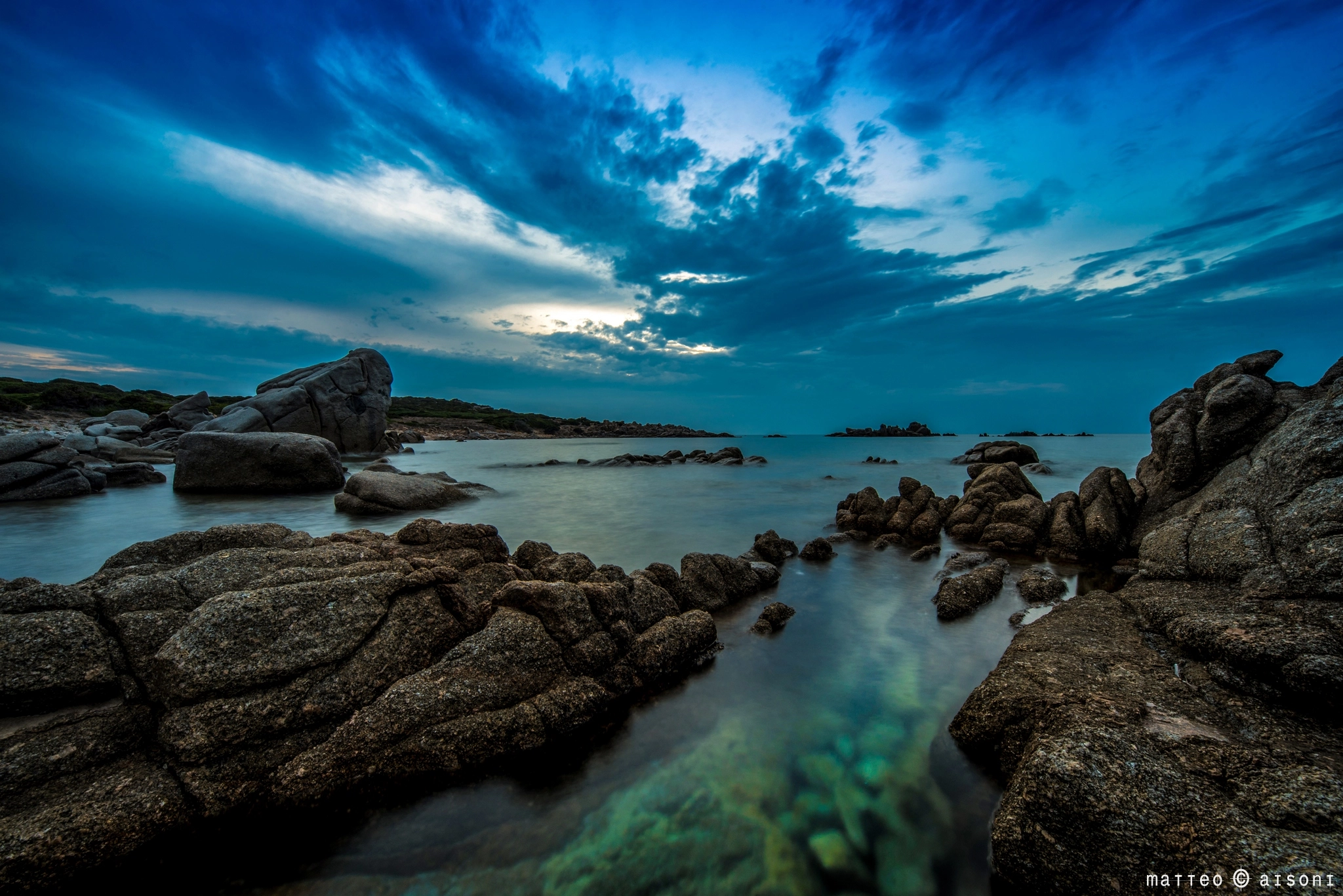 Nikon D750 + Sigma 12-24mm F4.5-5.6 EX DG Aspherical HSM sample photo. Sardinian sea photography