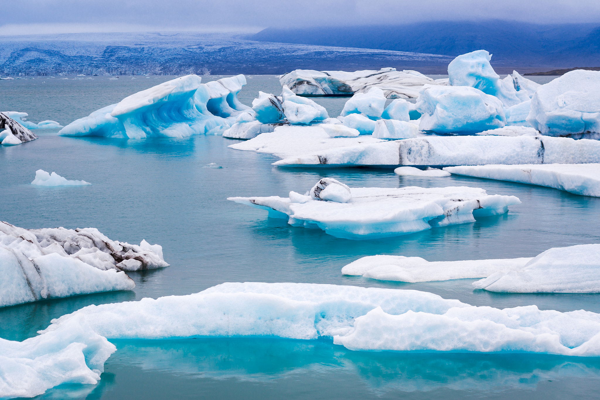 Sigma 70-200mm F2.8 EX DG Macro HSM II sample photo. Icebergs photography