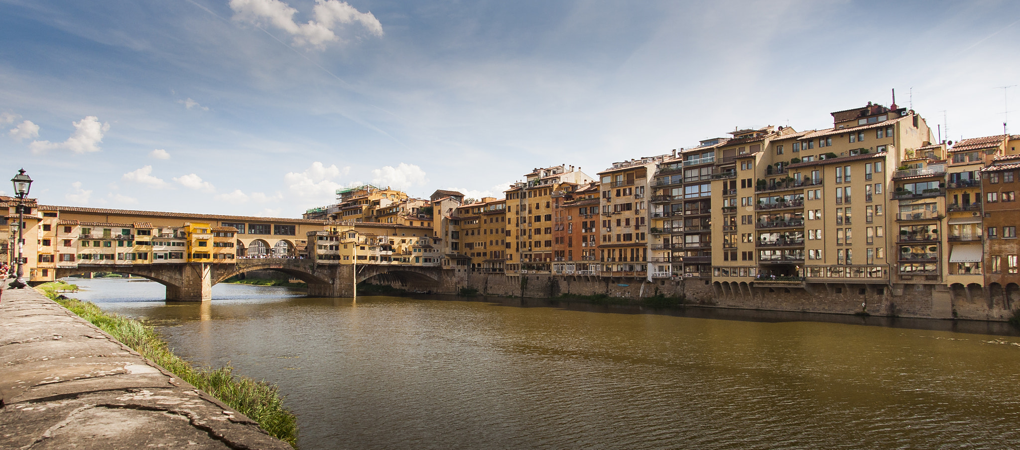 Nikon D90 + Nikon AF Fisheye-Nikkor 16mm F2.8D sample photo. Across the arno photography