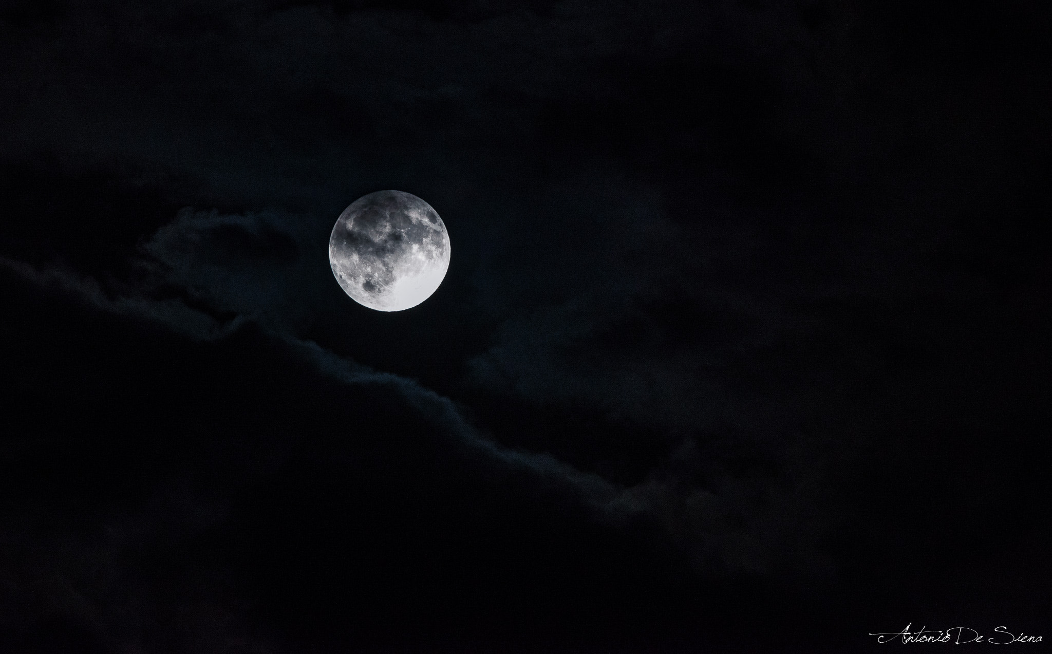 Tamron SP 70-200mm F2.8 Di VC USD sample photo. Dark moon photography