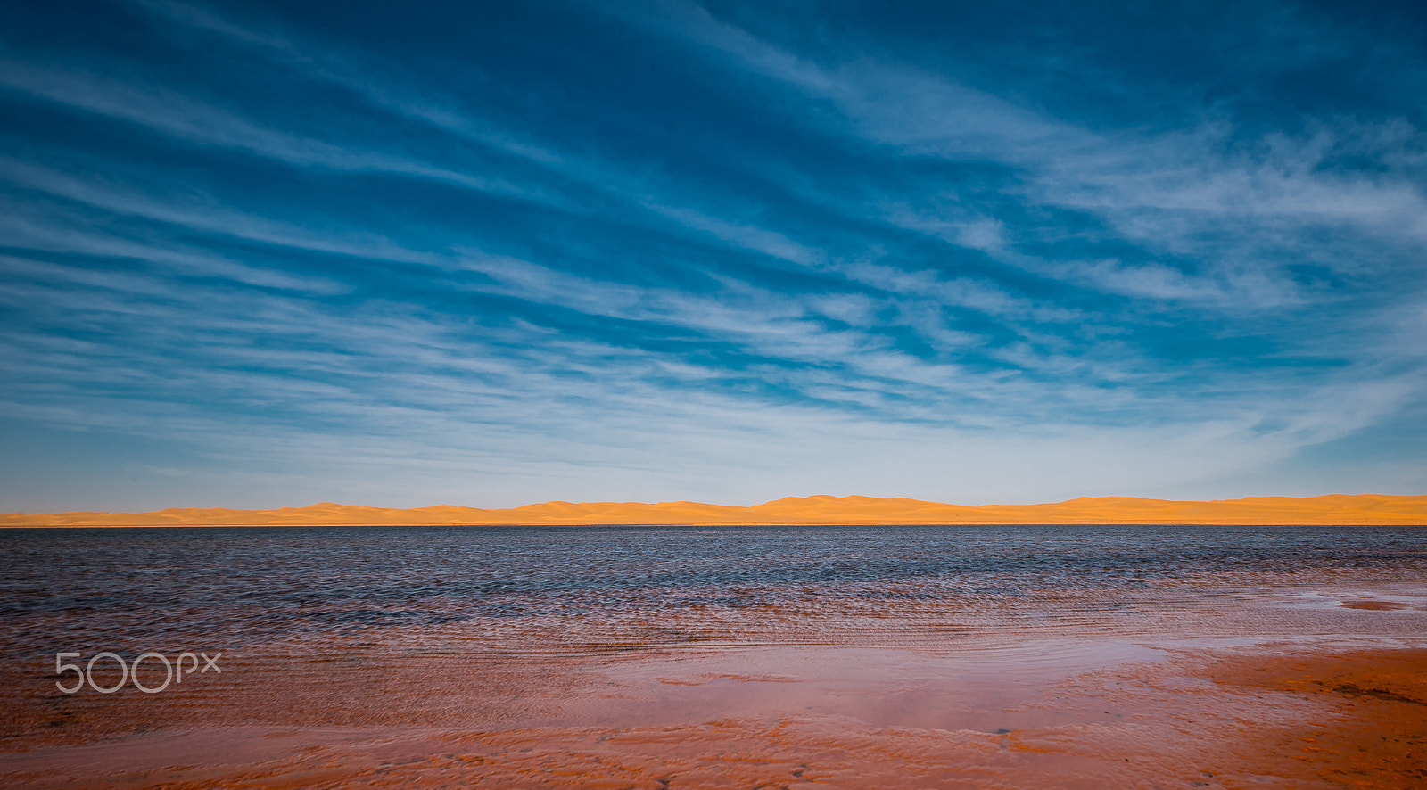 Nikon D610 + Sigma 12-24mm F4.5-5.6 EX DG Aspherical HSM sample photo. Sea ​​in desert photography