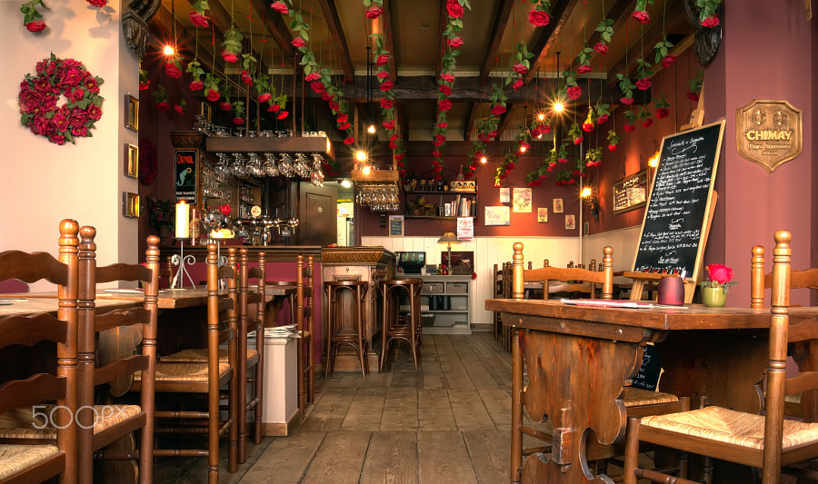 Café Rose Red, Bruges by Tom Kenny / 500px