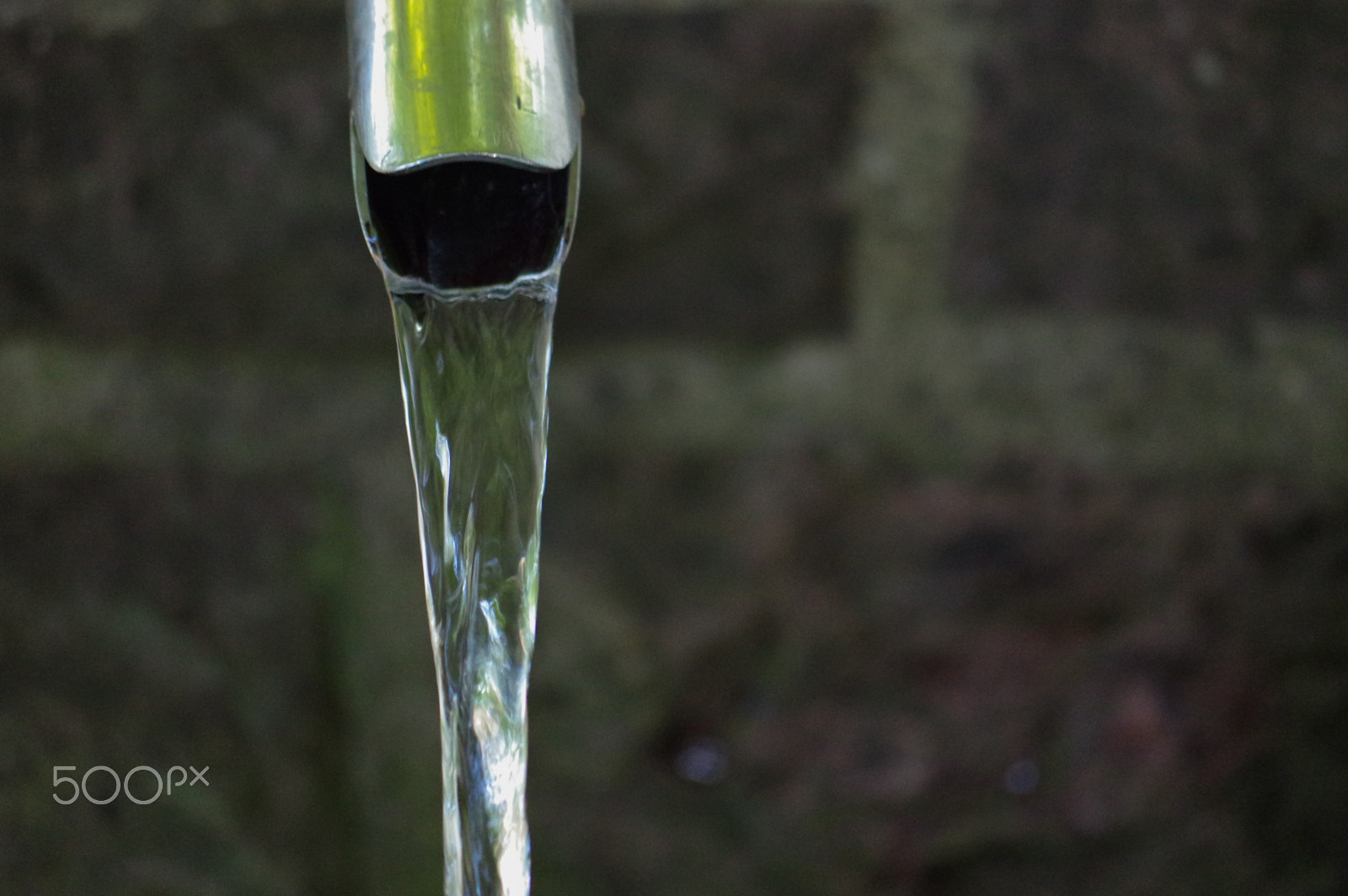 Pentax K-3 sample photo. Close up of running water from a metal tap photography