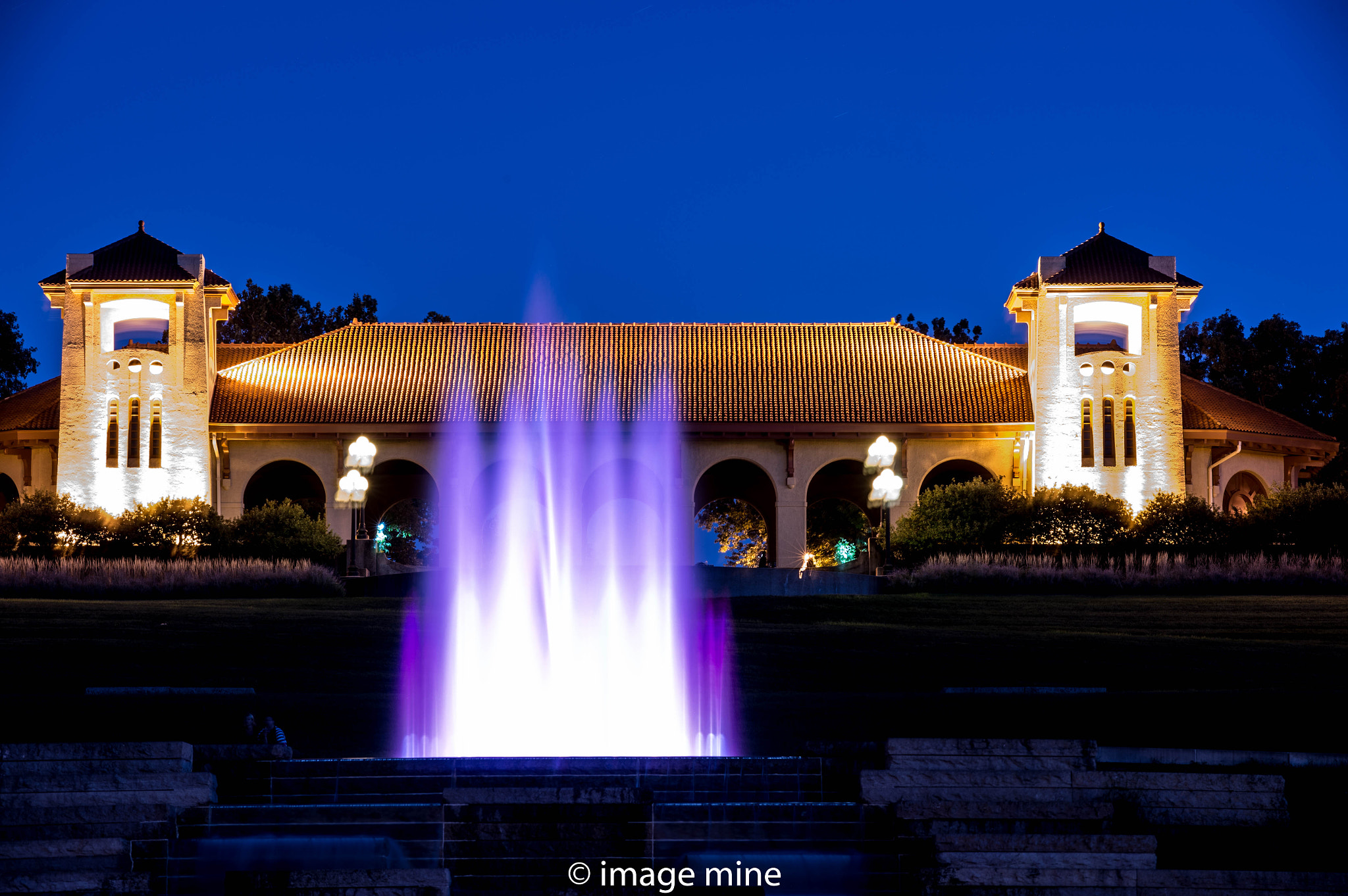 Nikon AF-Nikkor 80-200mm F2.8D ED sample photo. Pavilion @ nite photography
