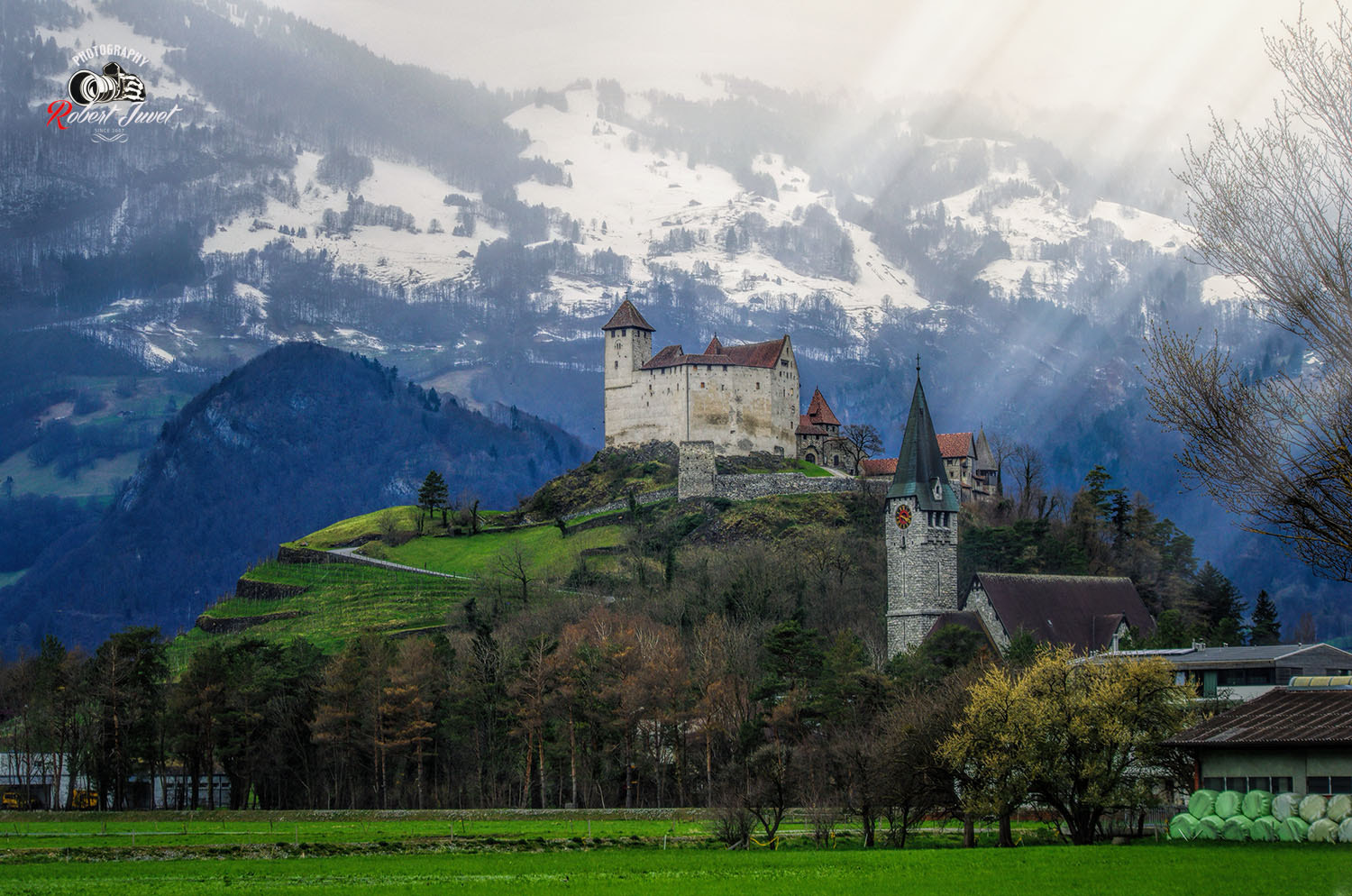 Pentax K-5 sample photo. Balzers in lichtenstein photography