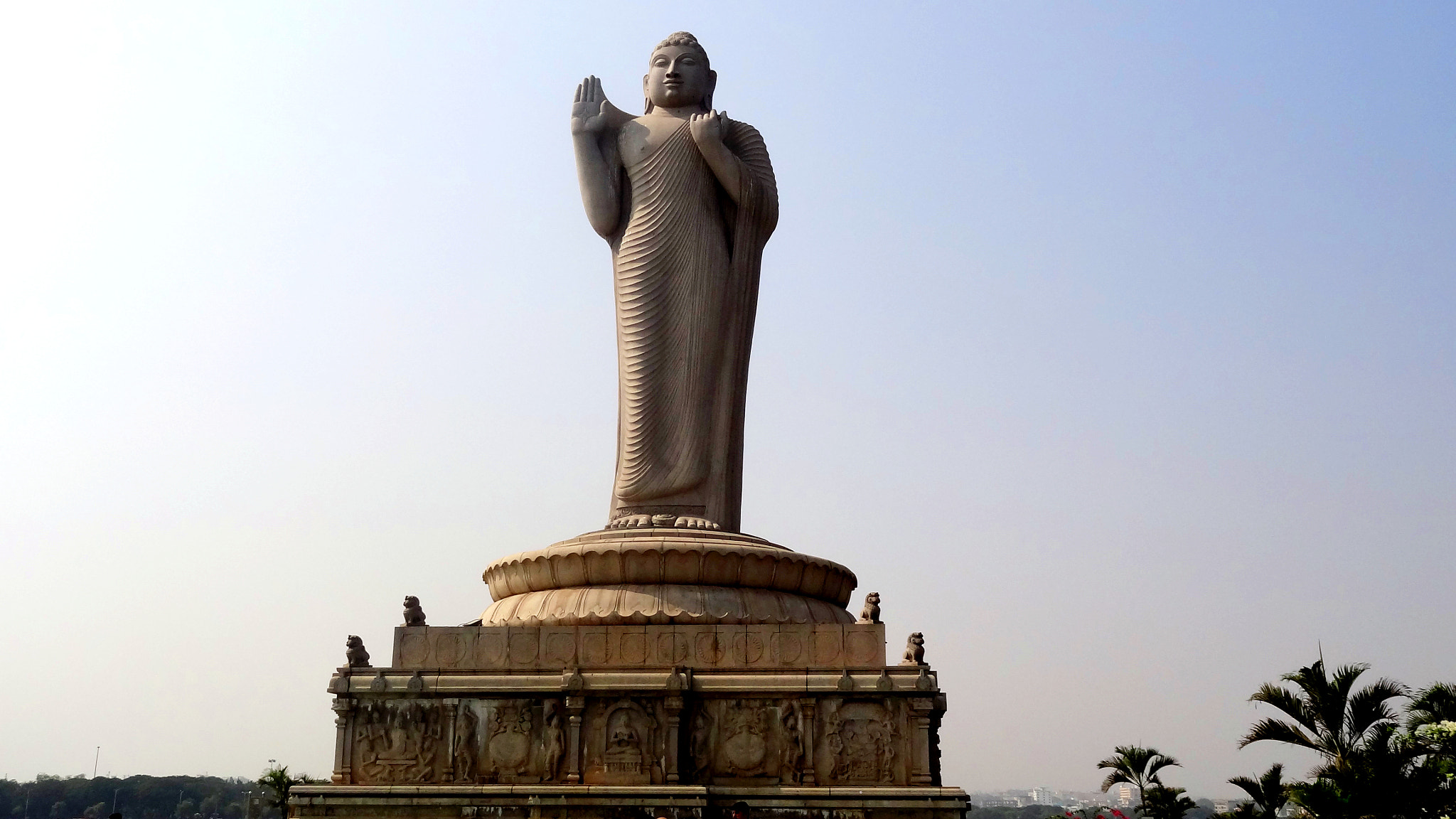 Sony Cyber-shot DSC-HX7V sample photo. Budhha monolith hussain sagar, hyd photography