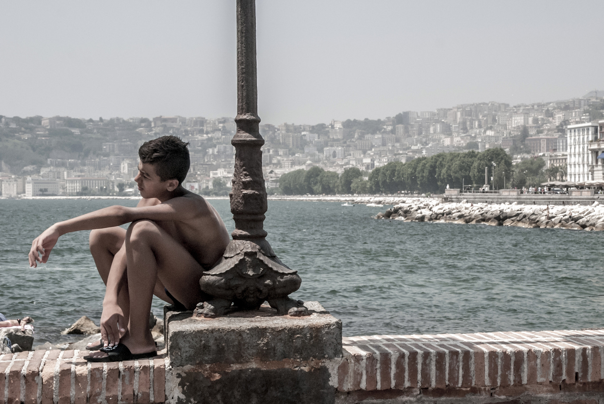 Nikon D80 sample photo. Naples, "scugnizzo" photography