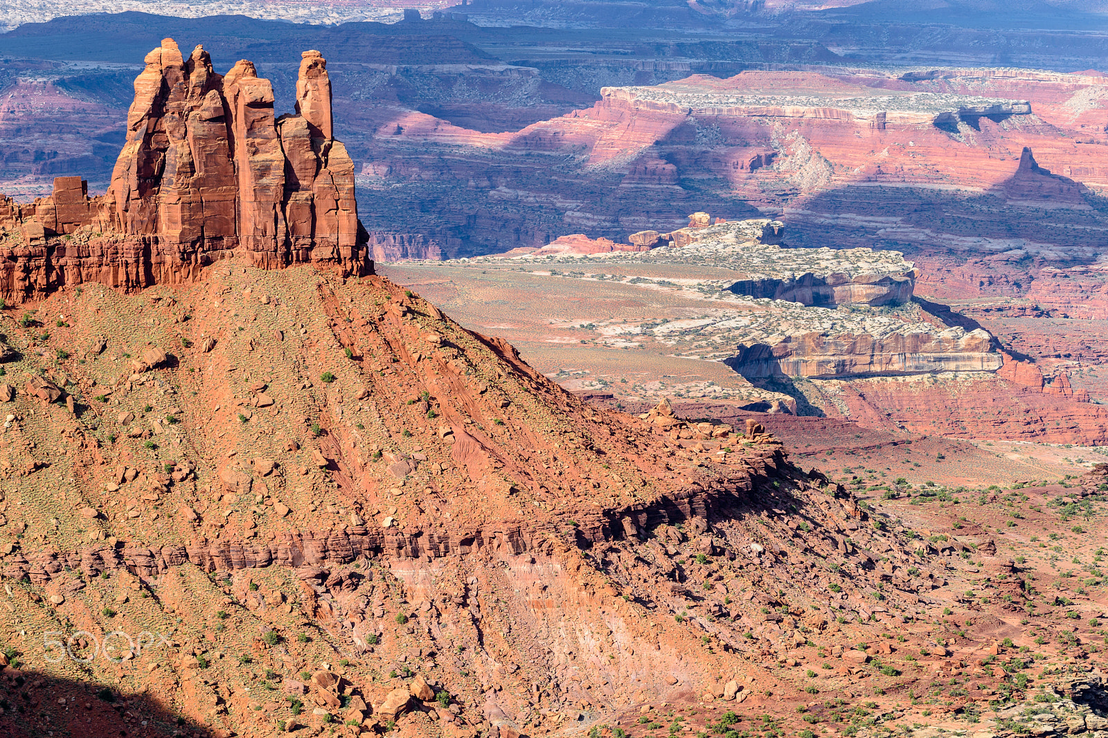 Nikon AF-S Nikkor 70-200mm F4G ED VR sample photo. Island in the sky (canyonlands national park) photography