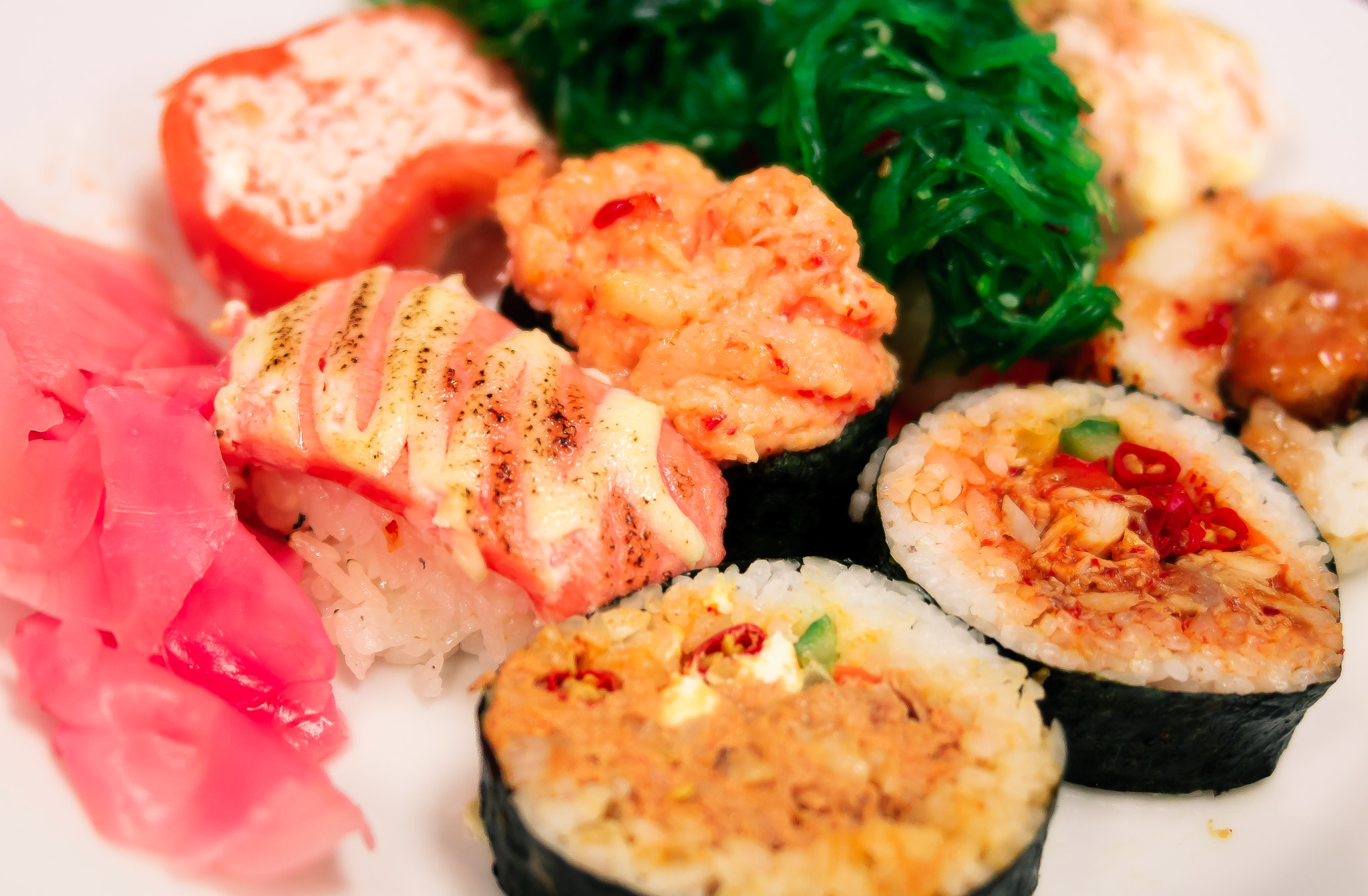 Sigma 24-70mm F2.8 EX DG HSM sample photo. Sushi photography