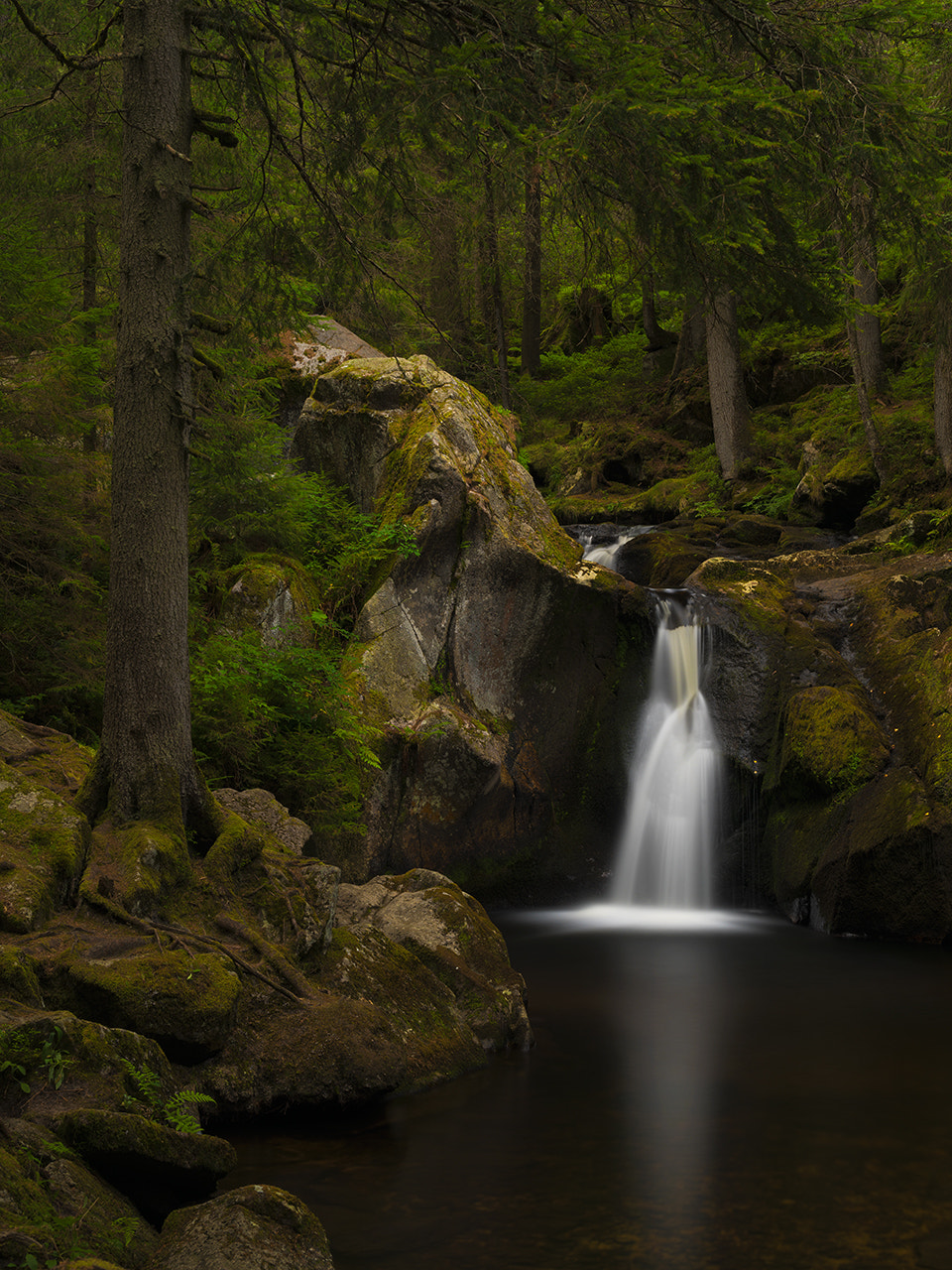 Pentax 645Z + HD Pentax D FA 645 Macro 90mm F2.8 ED AW SR sample photo. Waterfall photography