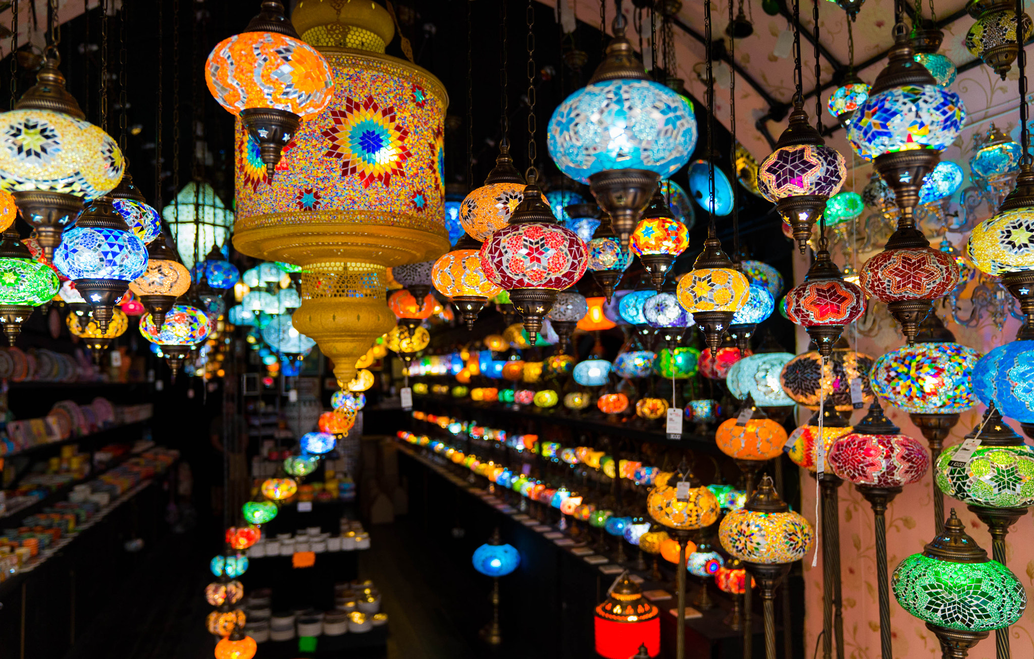 Sony a7S II + Sony FE 24-70mm F2.8 GM sample photo. Lanterns photography