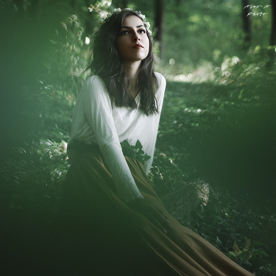 Nikon D80 + AF Nikkor 50mm f/1.8 N sample photo. Forest spirit photography