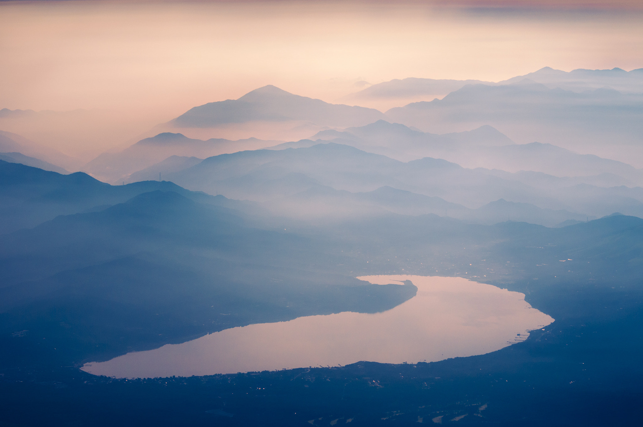Nikon D300 sample photo. Mountain lake in japan photography