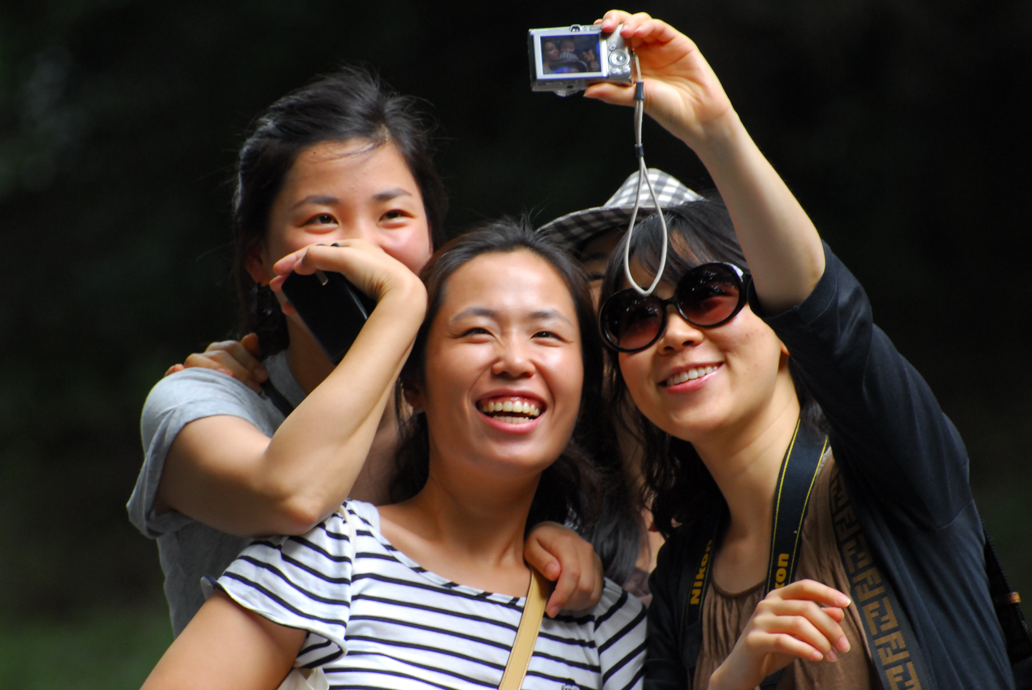 Nikon D200 sample photo. 3 face photography