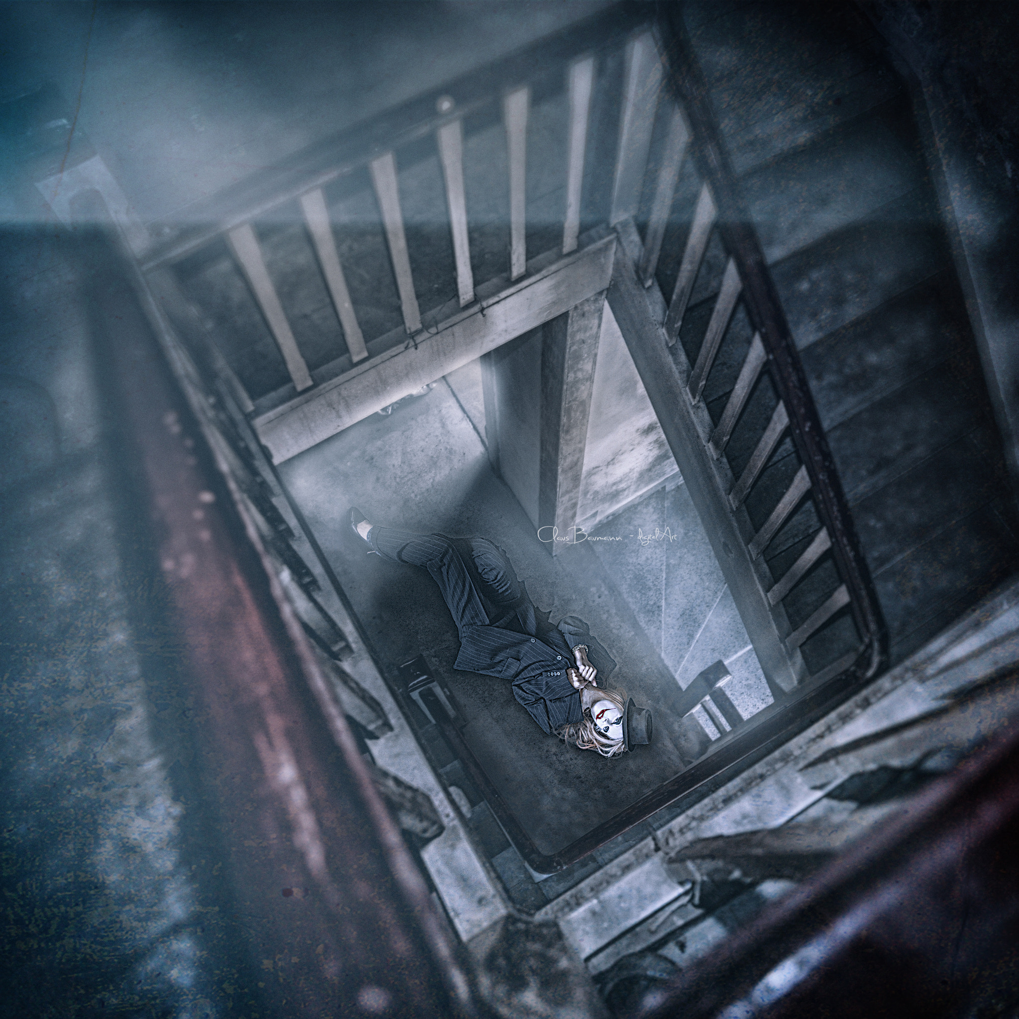 Canon EF 24-85mm F3.5-4.5 USM sample photo. Stairwell photography