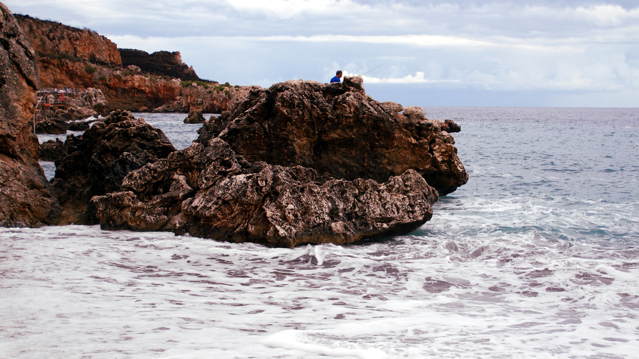 Nikon D80 sample photo. Il pescatore photography