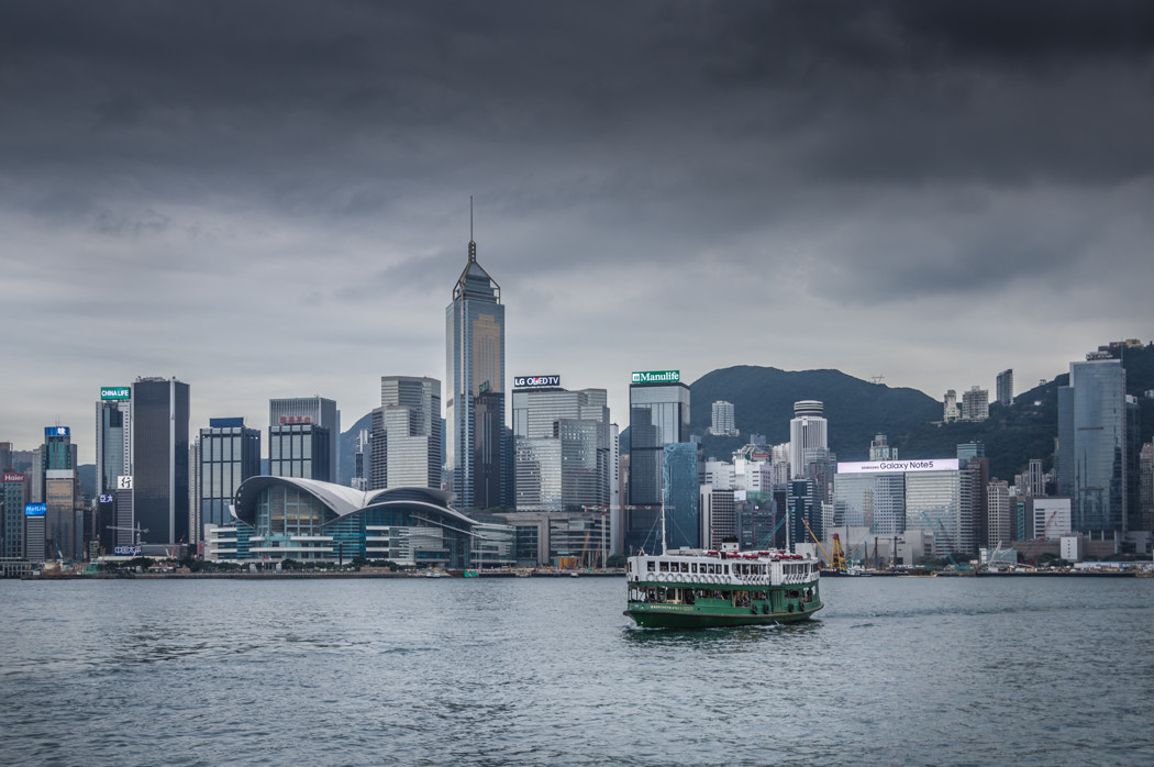 Pentax K-3 II sample photo. Star ferry photography