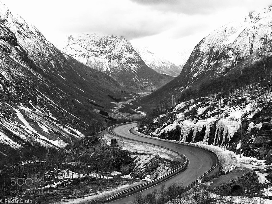 Olympus E-10 sample photo. The road... by reidar45 photography
