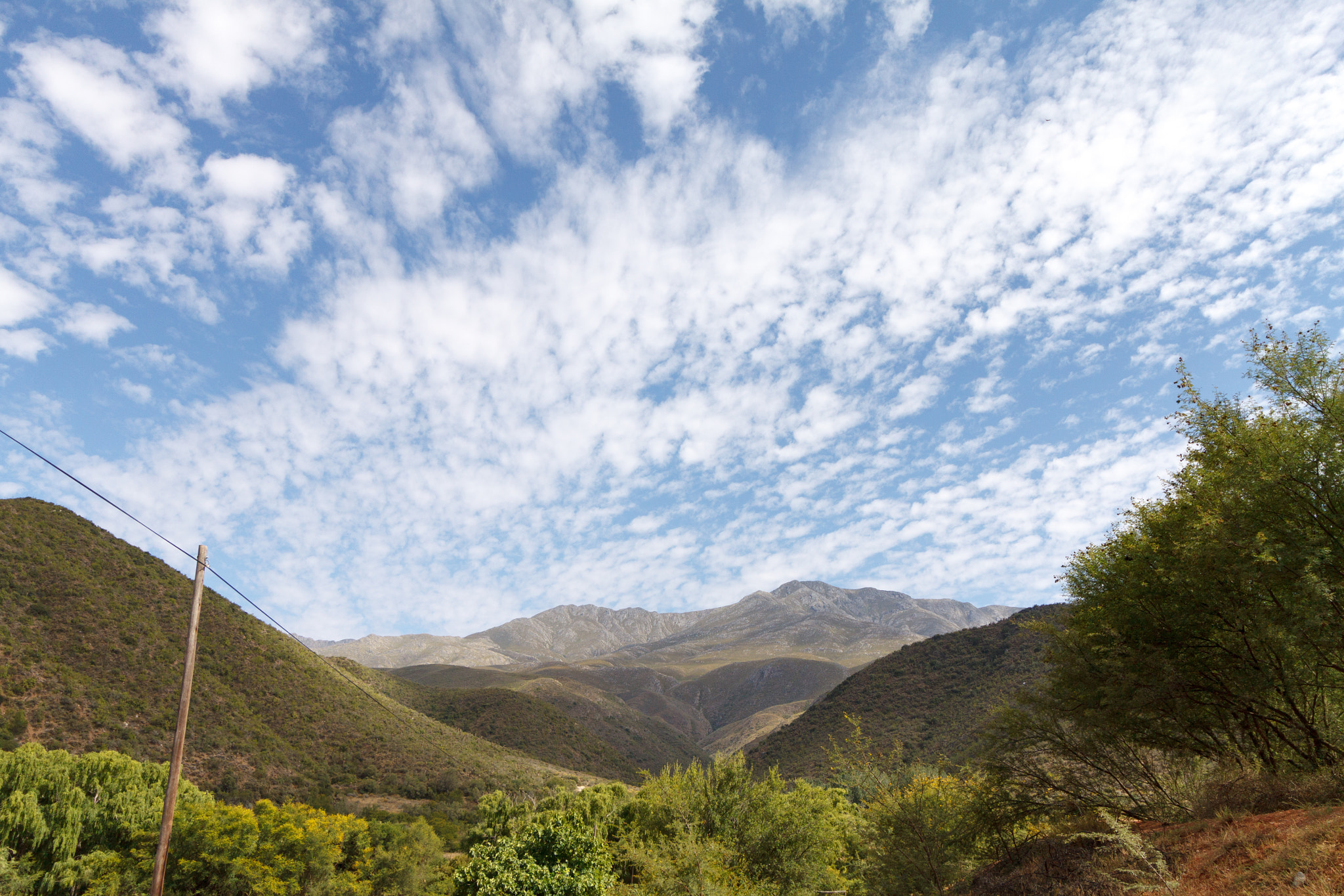Canon EOS 50D sample photo. Wow cloudy landscape calitzdorp photography