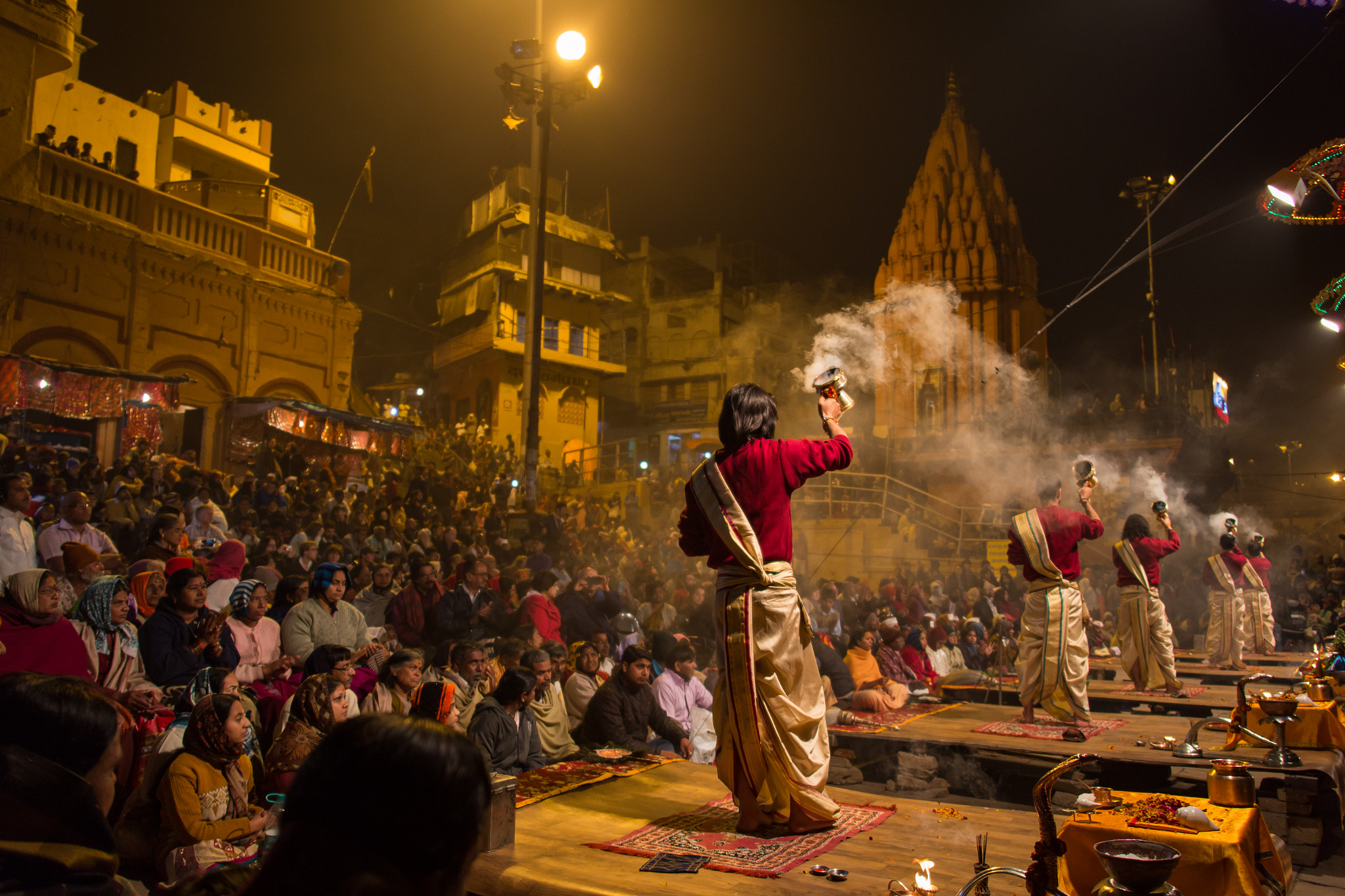 Canon EF 28-300mm F3.5-5.6L IS USM sample photo. Ritual by the ganges photography