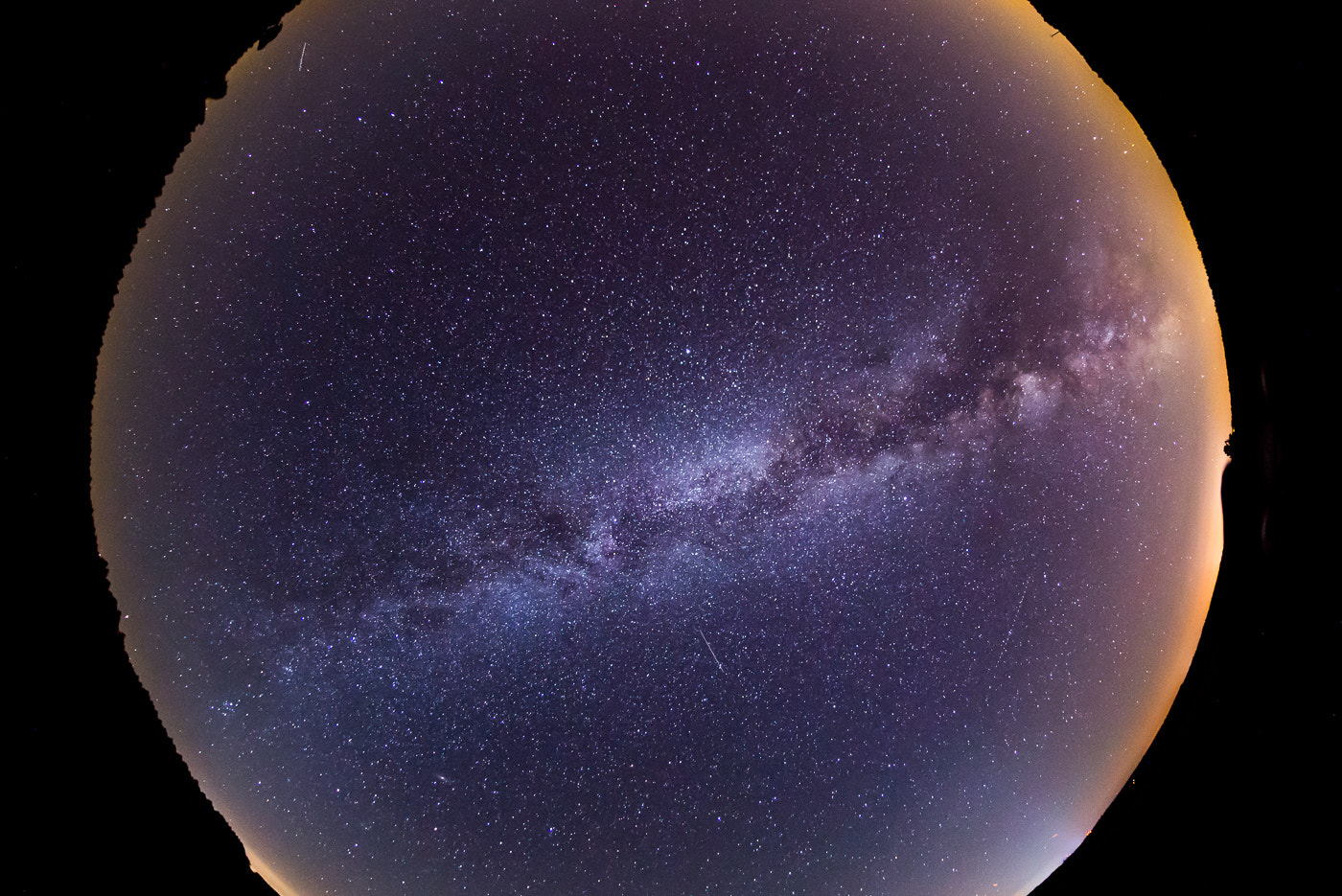 Nikon AF DX Fisheye-Nikkor 10.5mm F2.8G ED sample photo. Milkyway photography