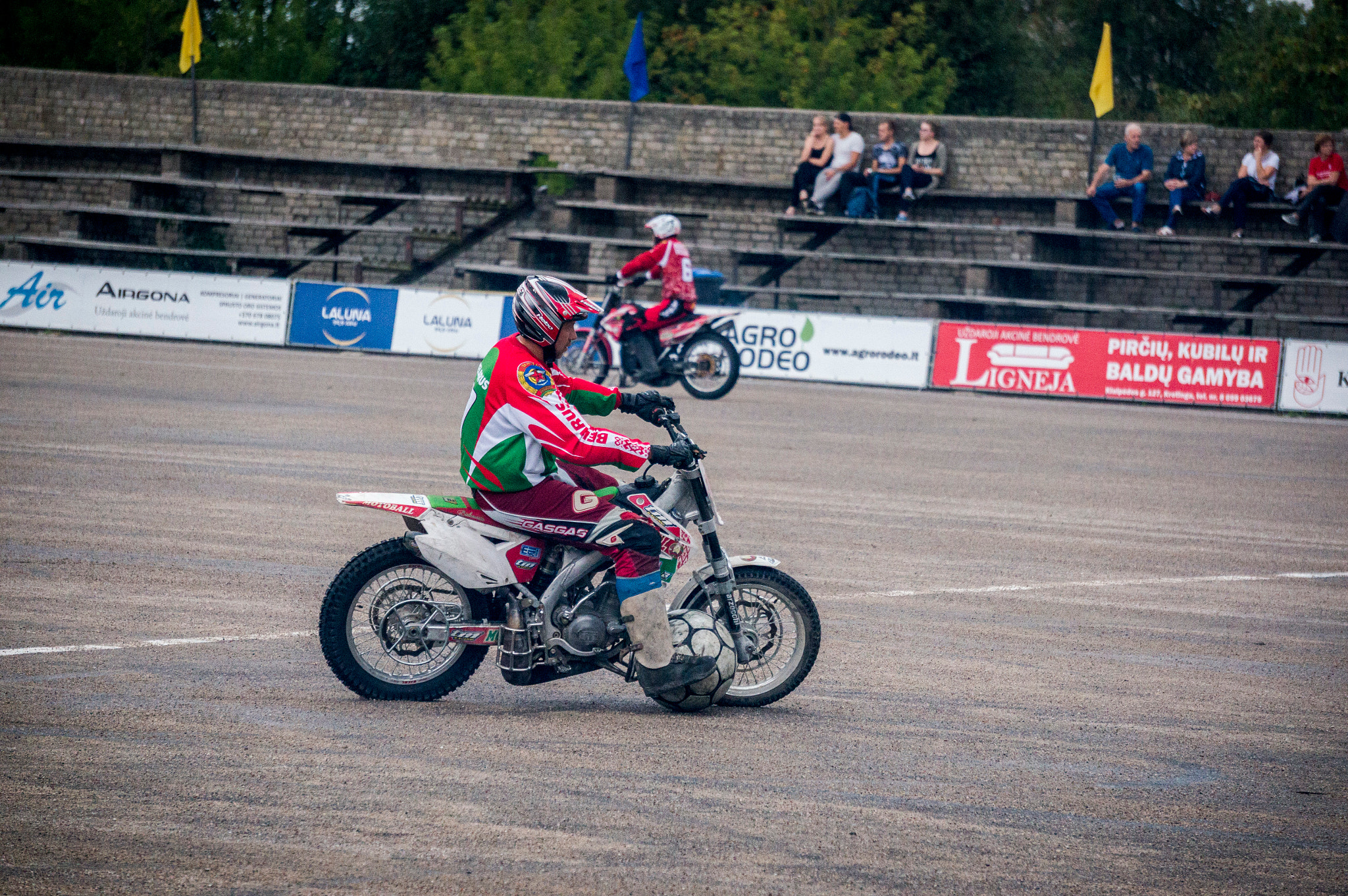 Sony Alpha NEX-5T sample photo. Motoball central european league 2016, kretinga photography