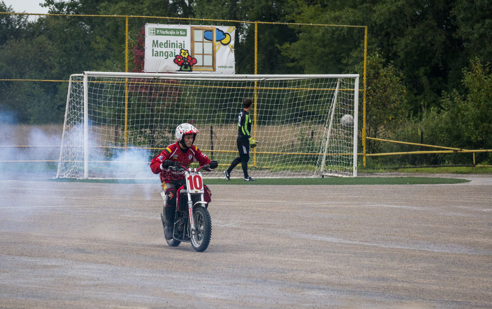 Sony Alpha NEX-5T + Sony E 55-210mm F4.5-6.3 OSS sample photo. Motoball central european league 2016, kretinga photography