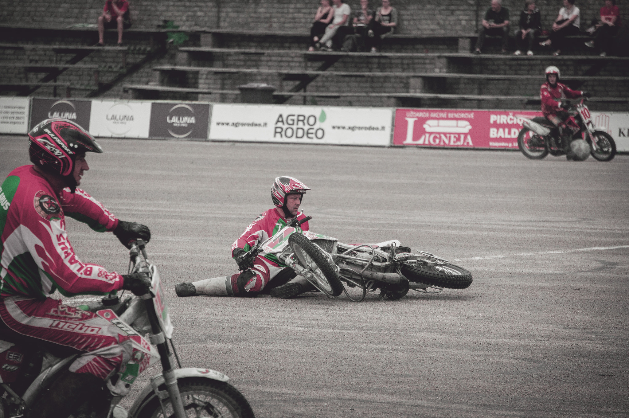 Sony Alpha NEX-5T sample photo. Motoball central european league 2016, kretinga photography