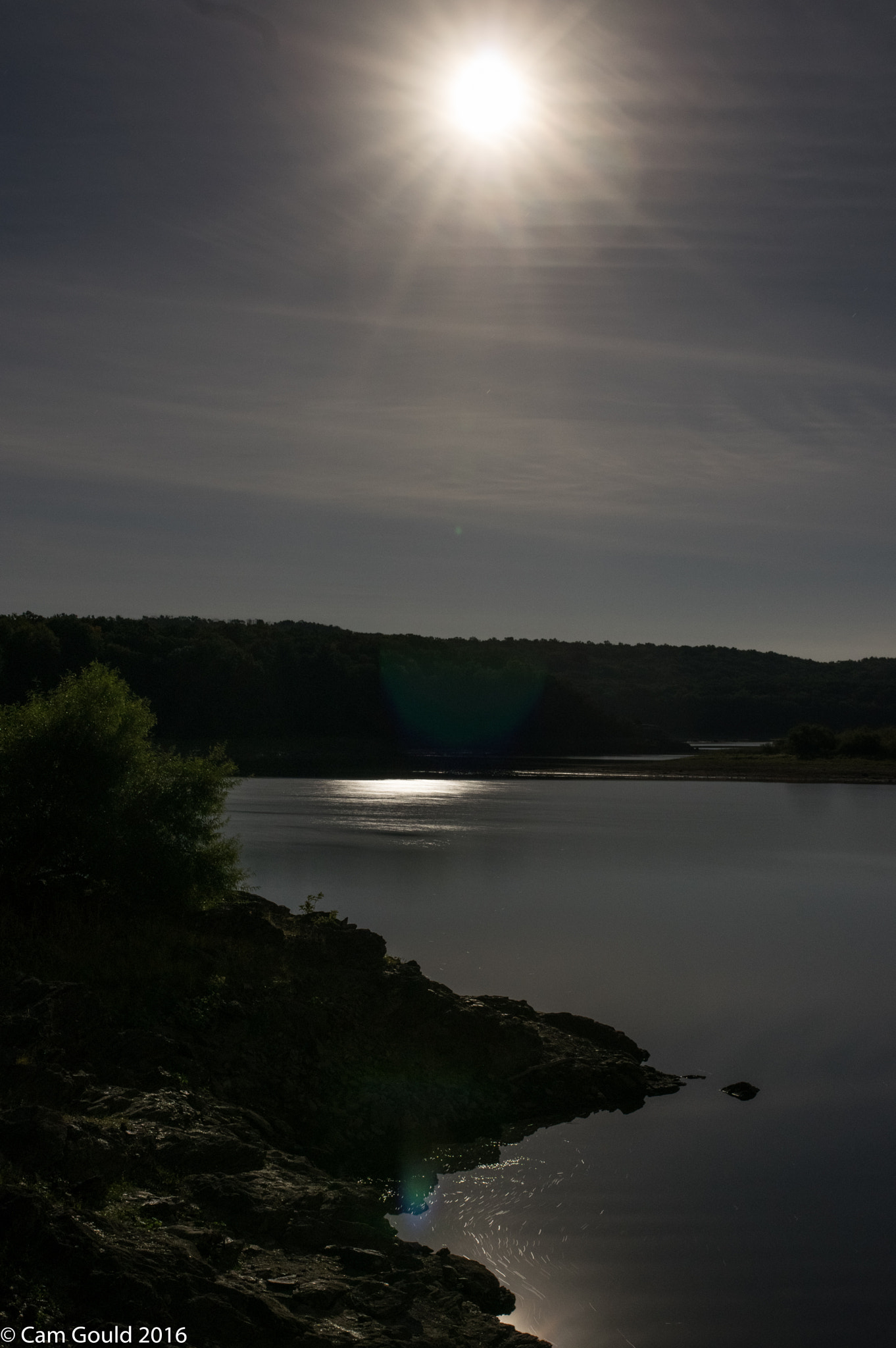 Pentax K-3 sample photo. Harvest moon rise photography