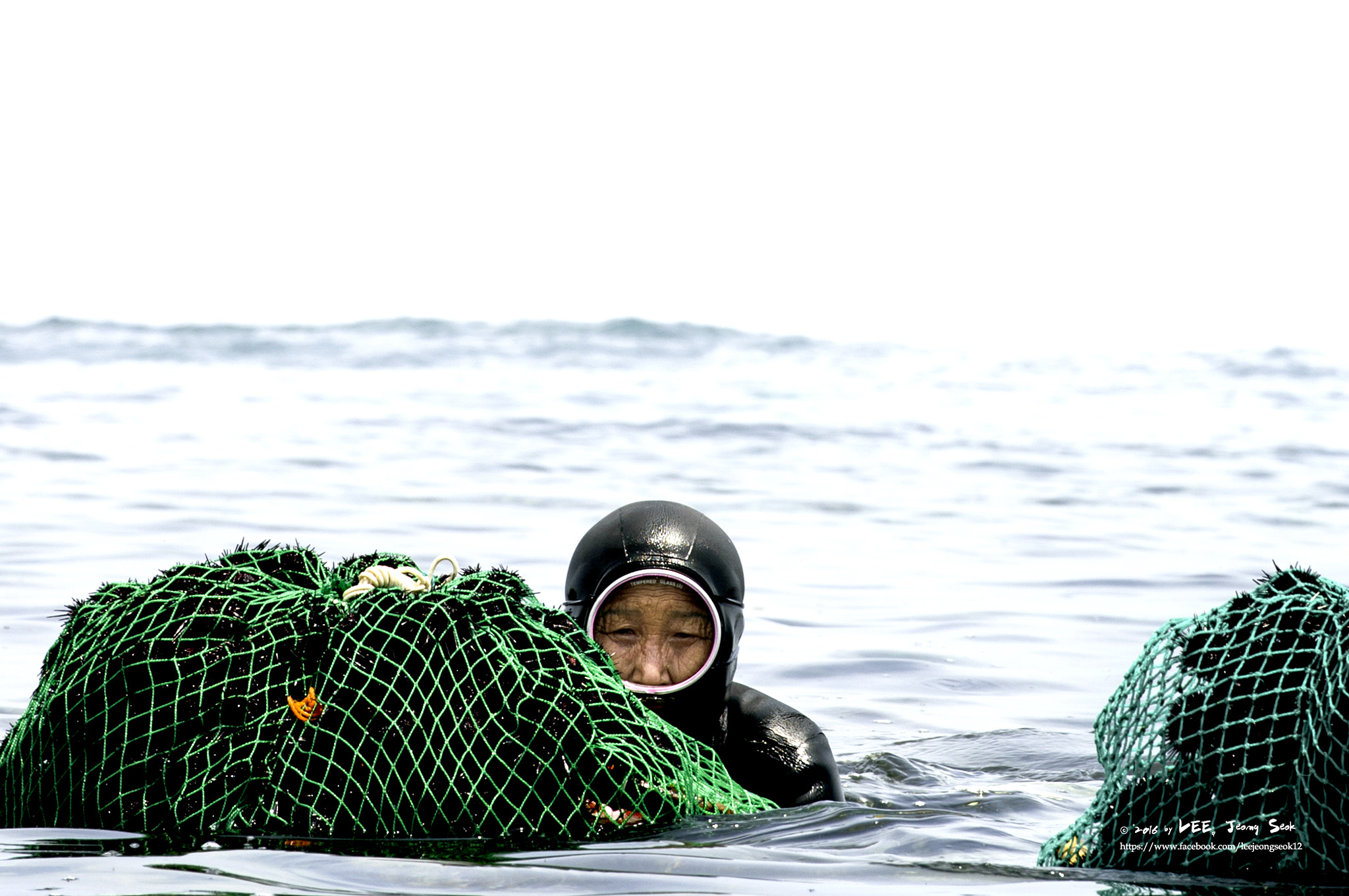 Nikon D4S sample photo. Jeju haenyeo (women divers) photography