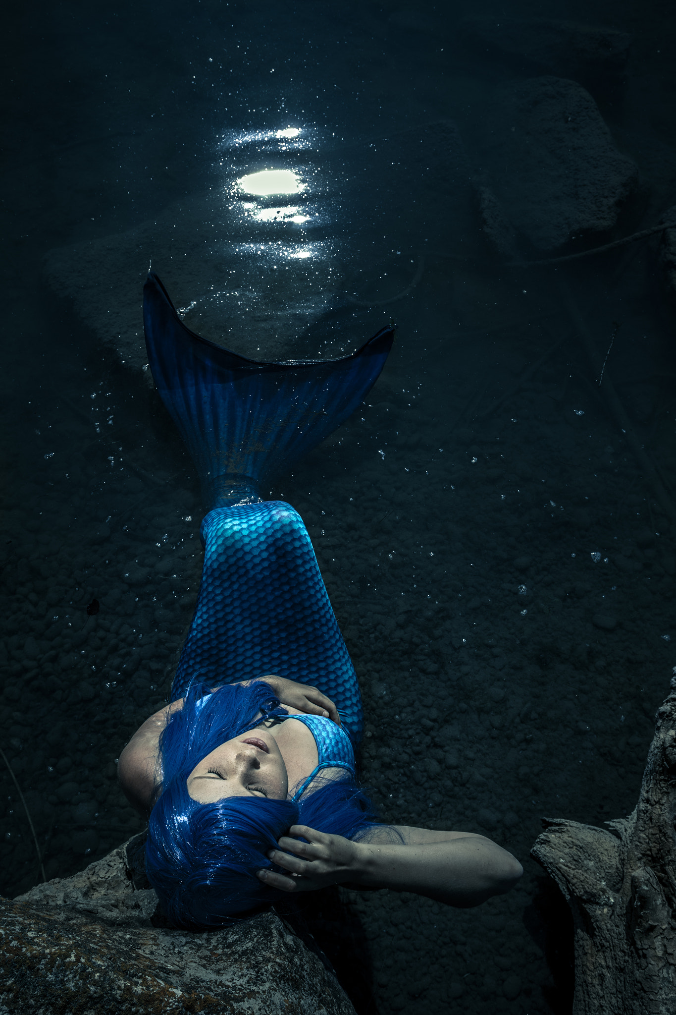 Sigma 17-70mm F2.8-4 DC Macro OS HSM sample photo. The mermaid, part iv: moonbathing photography
