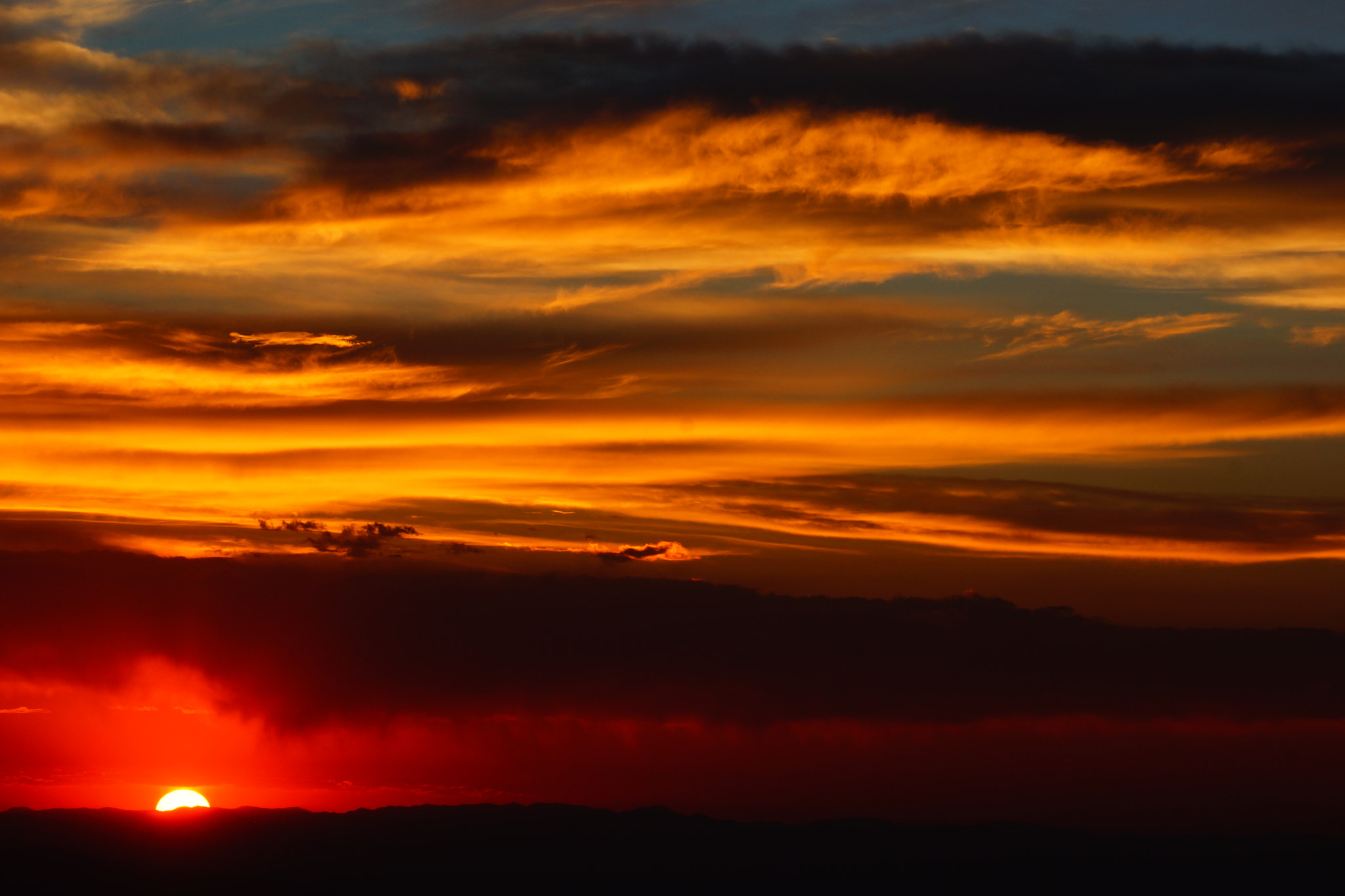 Sony DT 55-300mm F4.5-5.6 SAM sample photo. Sunset photography