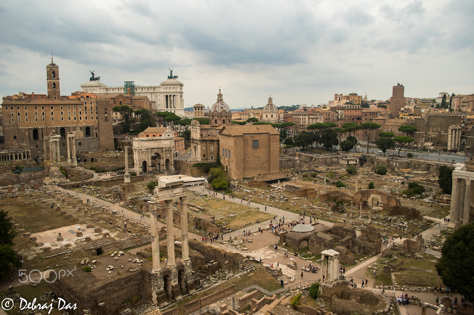 Nikon D500 sample photo. Roman forum photography