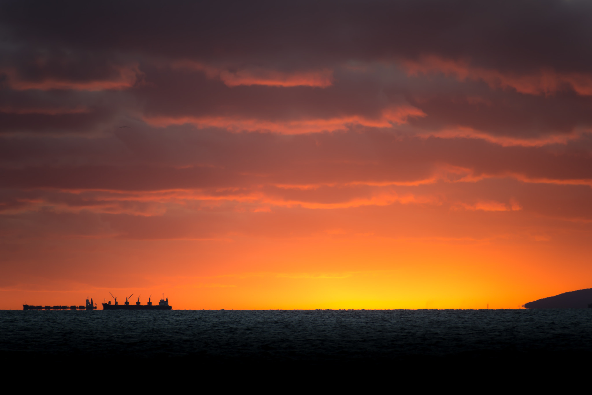 Nikon D600 sample photo. Sunset over melbourne bay photography