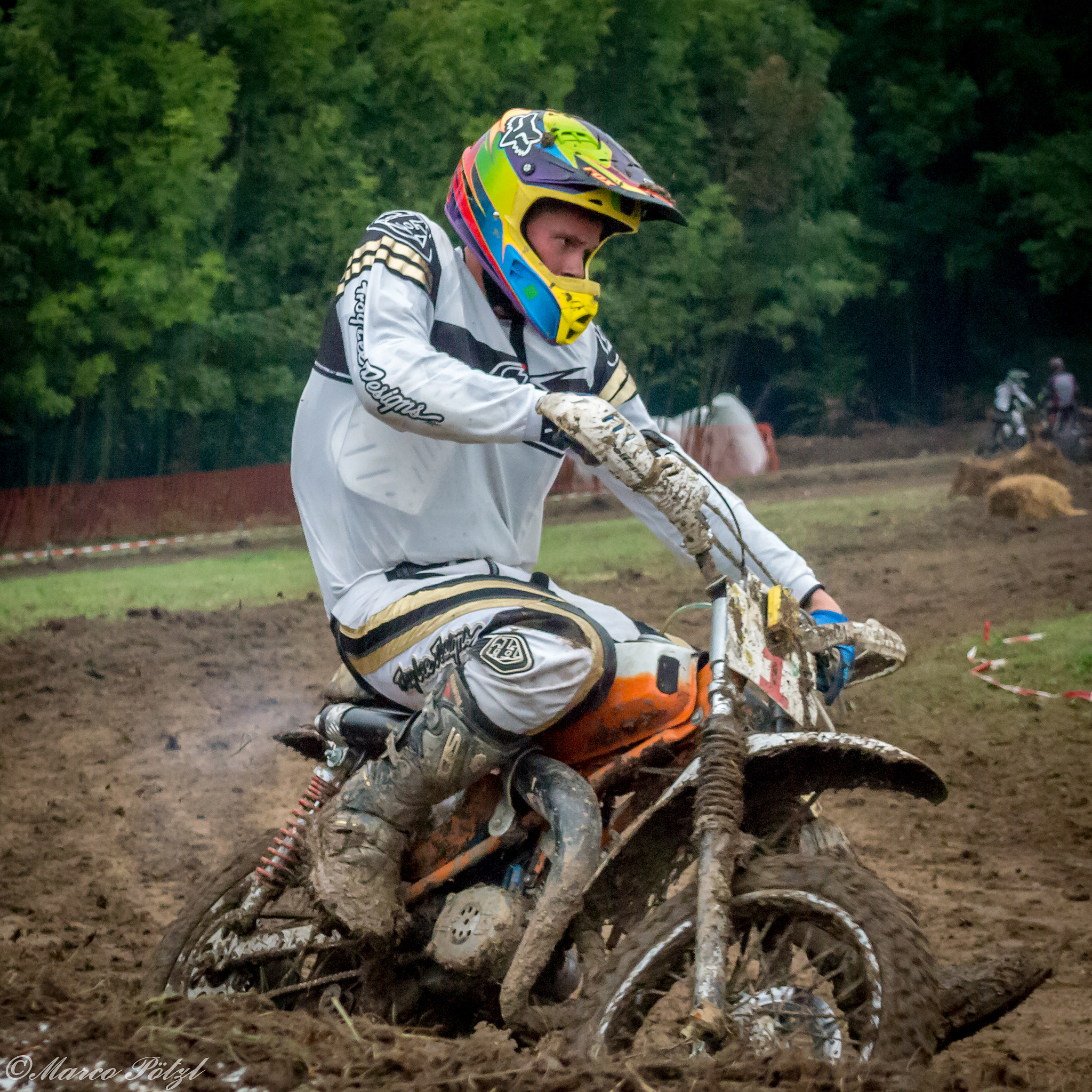 Olympus PEN E-PL3 sample photo. Riding the dirt on 50ccm photography