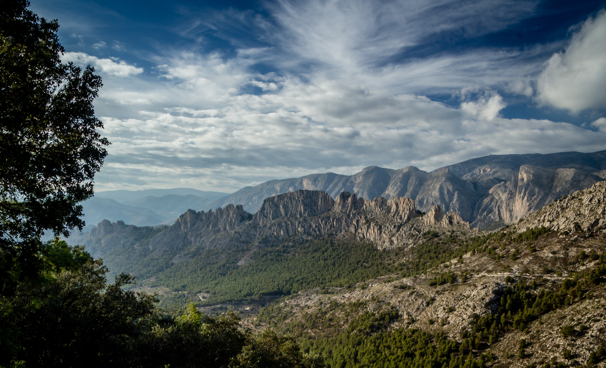 Canon EOS 100D (EOS Rebel SL1 / EOS Kiss X7) sample photo. Castellets ridge, near benidorm photography