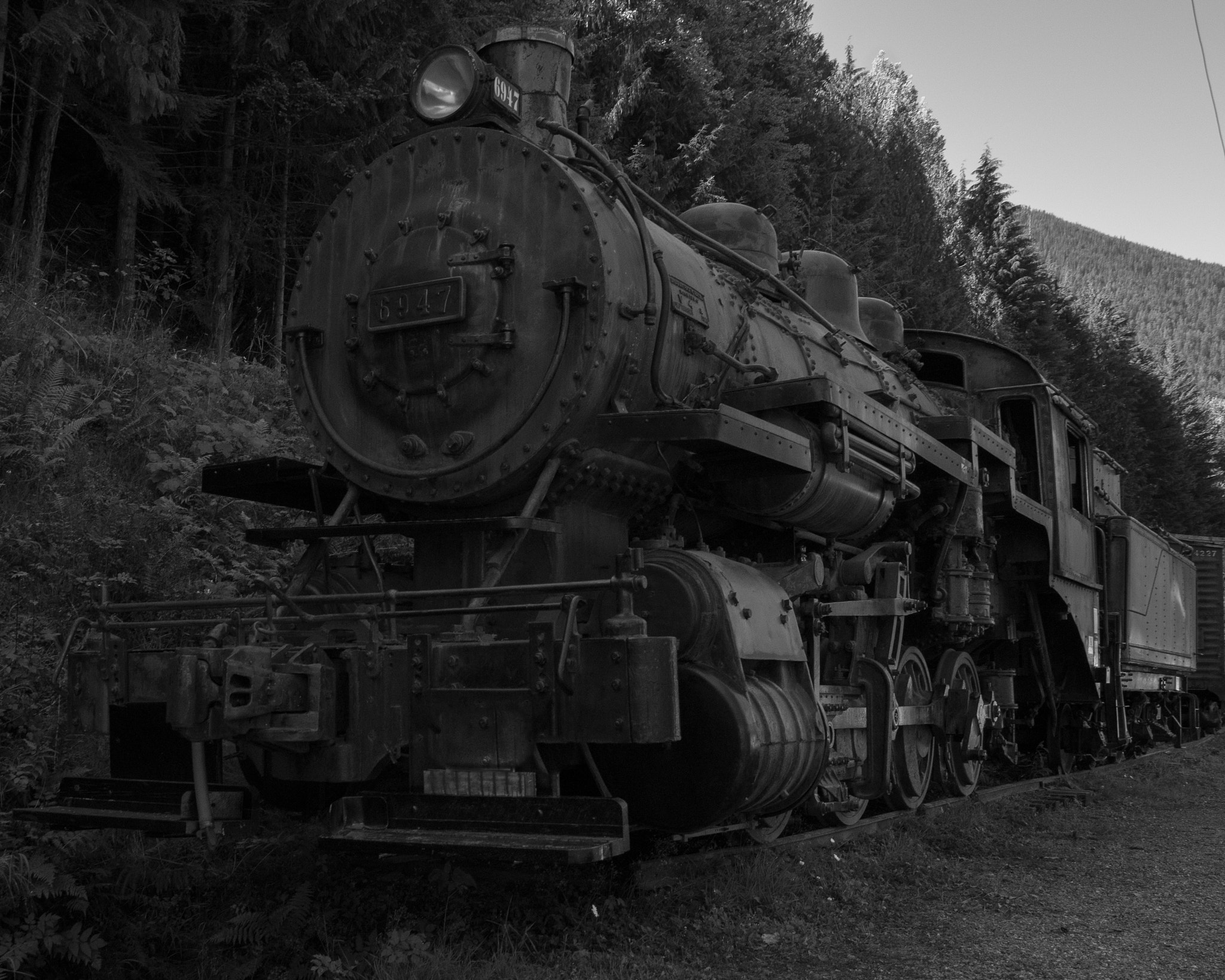 Sony ILCA-77M2 sample photo. Ghost train photography