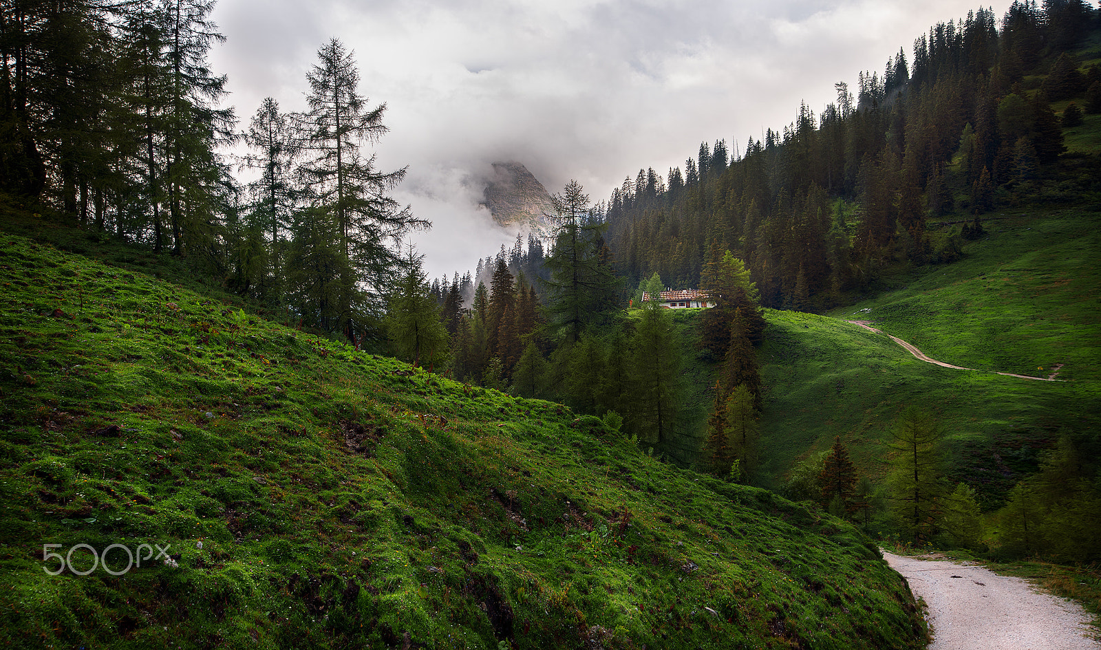 Nikon D600 sample photo. Eine hütte in alpen photography