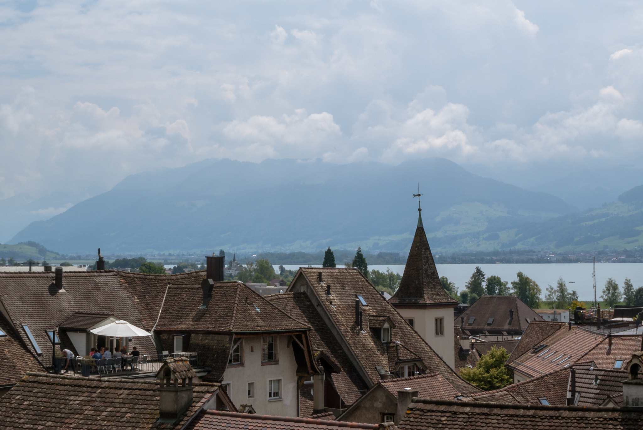 Sony Alpha DSLR-A230 + Minolta AF 28-100mm F3.5-5.6 (D) sample photo. Zürich rooftops photography