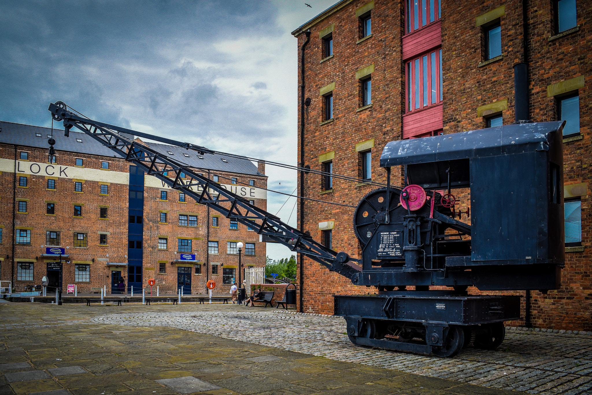 AF Zoom-Nikkor 28-85mm f/3.5-4.5 sample photo. Gloucester docks photography