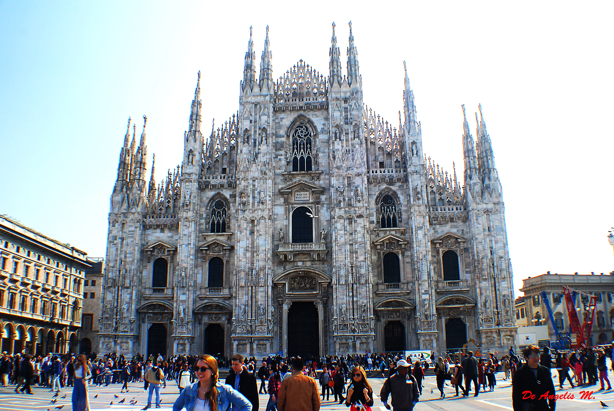 Nikon D80 + Nikon AF Nikkor 24mm F2.8D sample photo. Duomo di milano :) photography