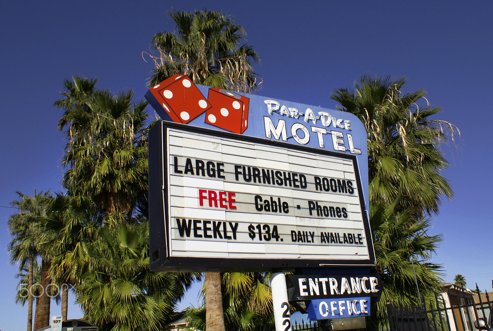 KONICA MINOLTA MAXXUM 5D sample photo. Model sign -  fremont blvd, las vegas photography