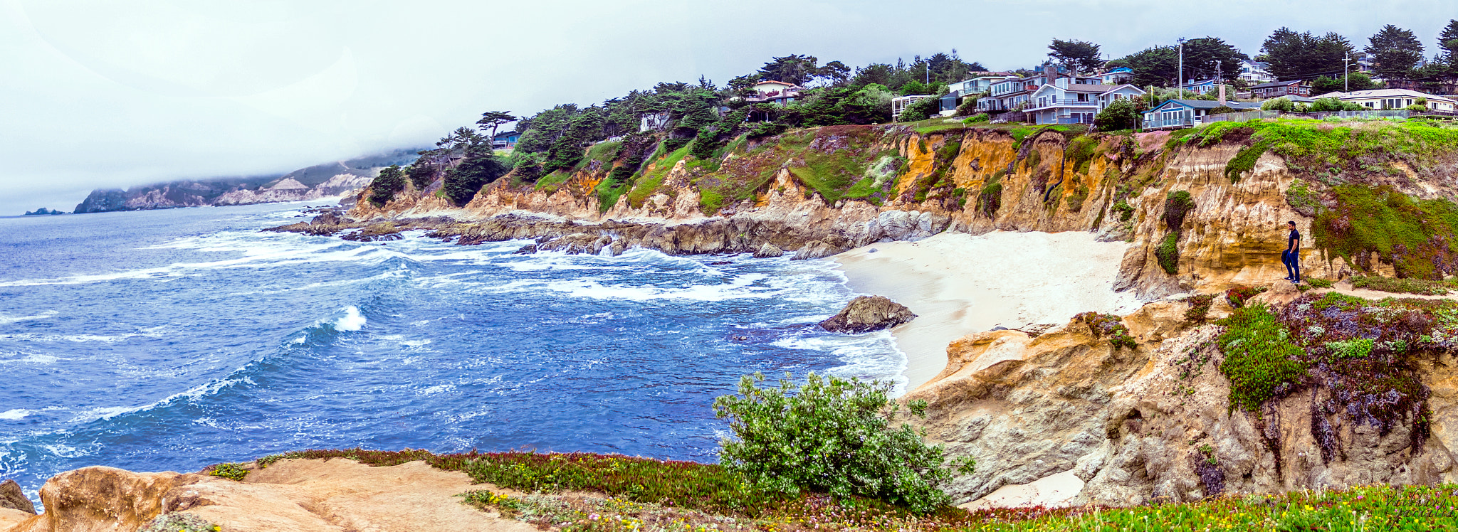 .64x Metabones 18-35/1.8 sample photo. Beach panorama photography