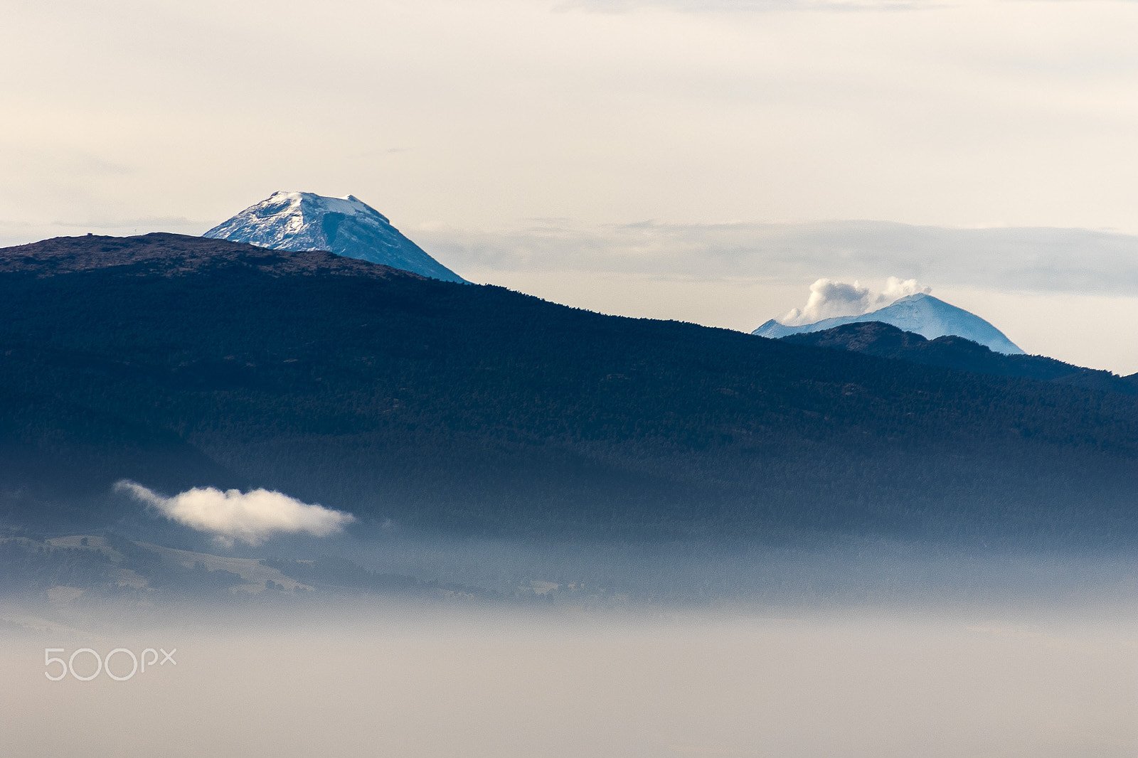 Canon EF 75-300mm f/4-5.6 USM sample photo. Popocatepetl photography