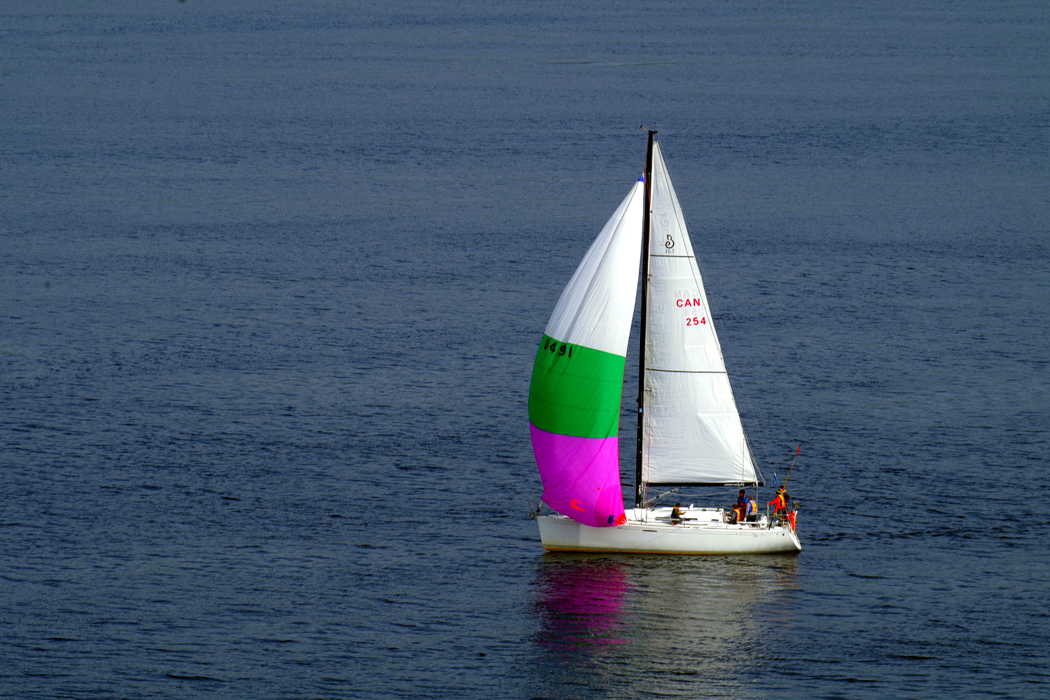 smc Pentax-DA L 50-200mm F4-5.6 ED WR sample photo. Voilier photography