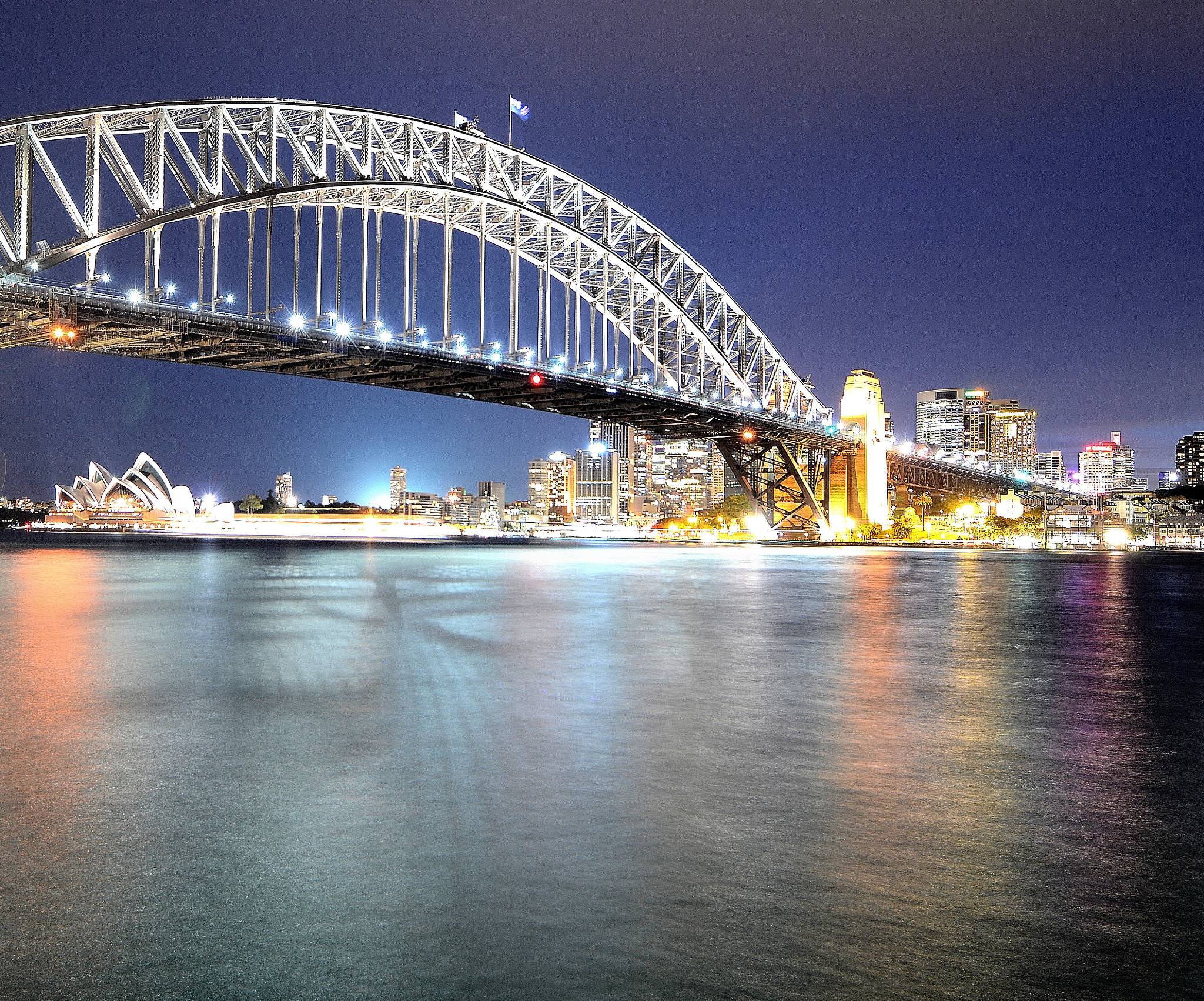 Nikon D3200 sample photo. Sydney harbour bridge  photography